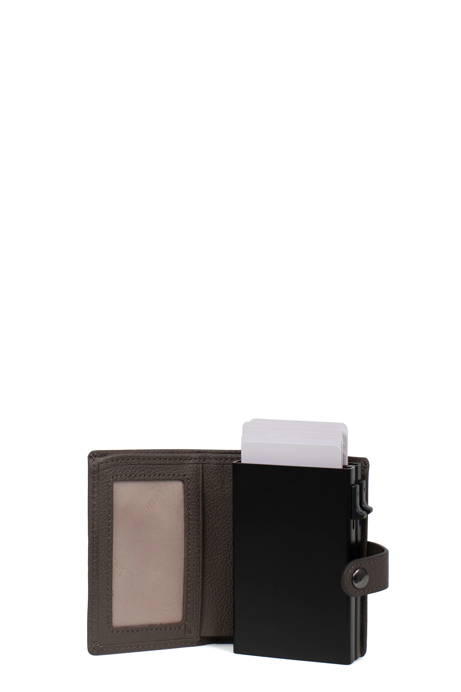 Boîtier porte-cartes - 1 volet - Stop RFID - Cuir - Image 39