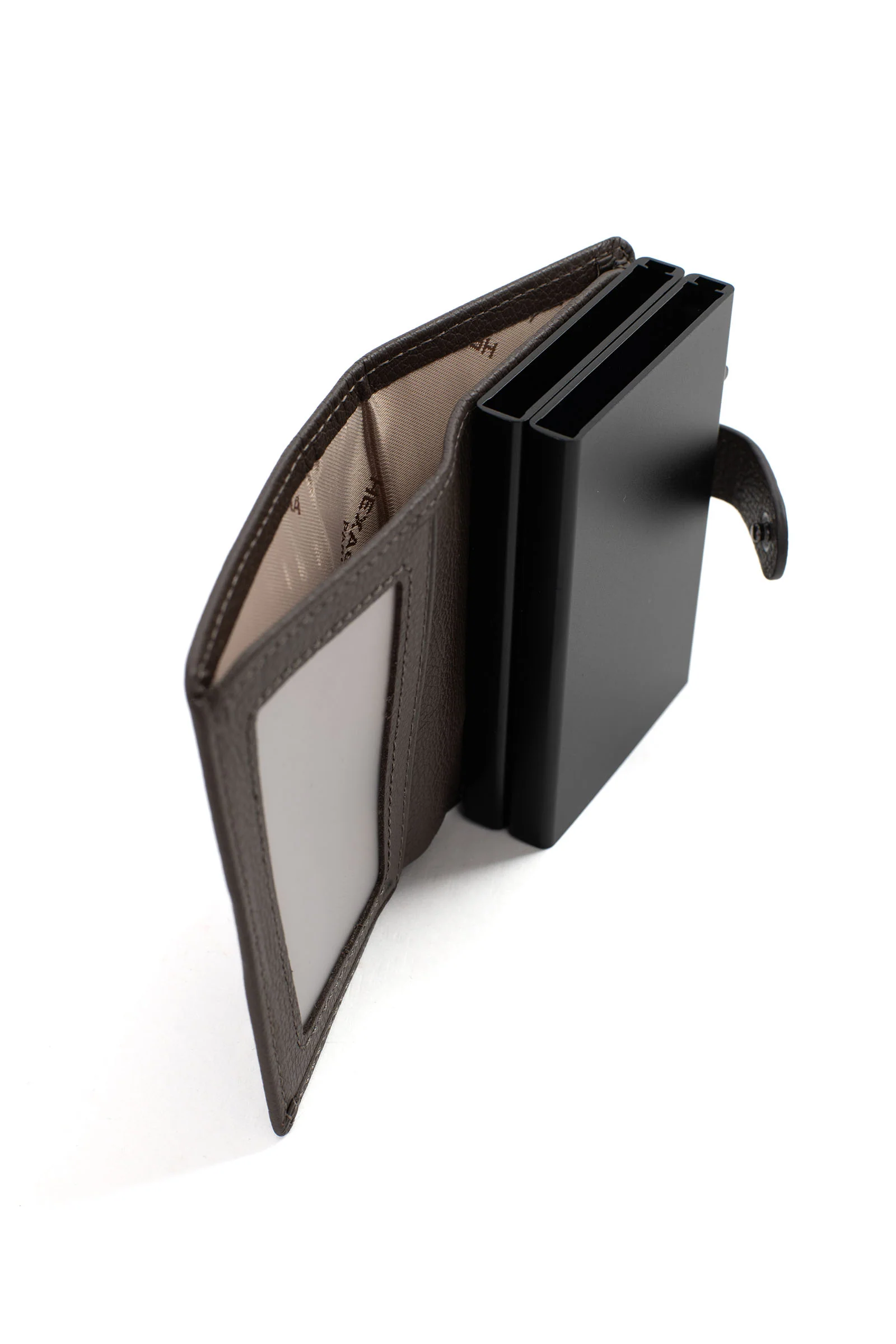 Boîtier porte-cartes - 1 volet - Stop RFID - Cuir - Image 42