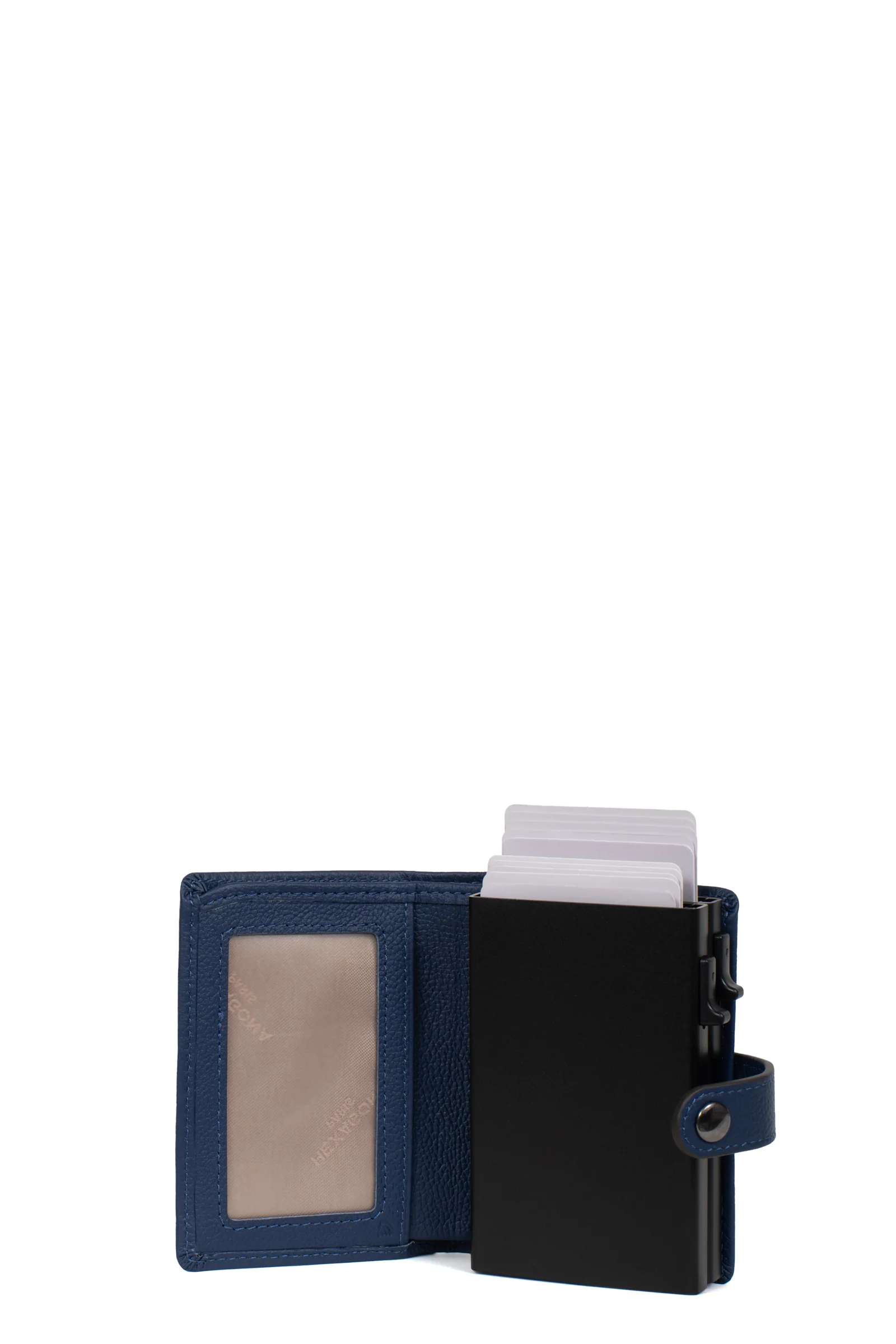 Boîtier porte-cartes - 1 volet - Stop RFID - Cuir - Image 45