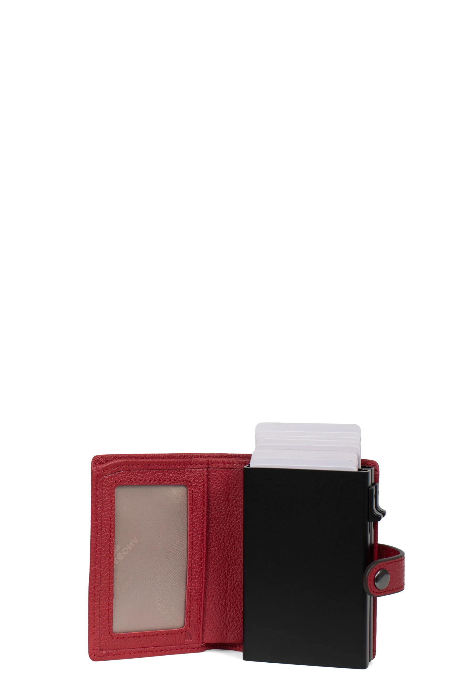 Boîtier porte-cartes - 1 volet - Stop RFID - Cuir - Image 51