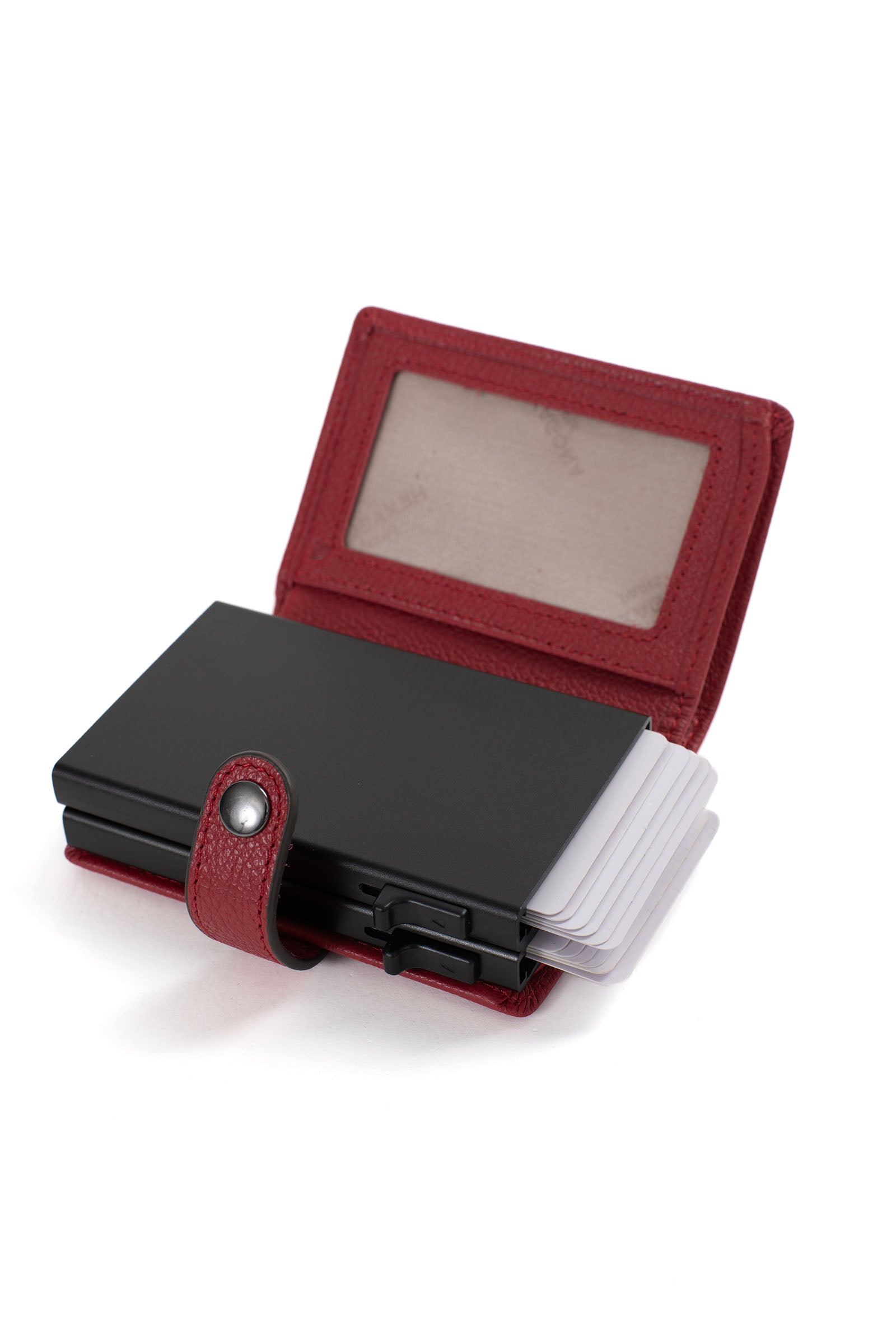 Boîtier porte-cartes - 1 volet - Stop RFID - Cuir - Image 53