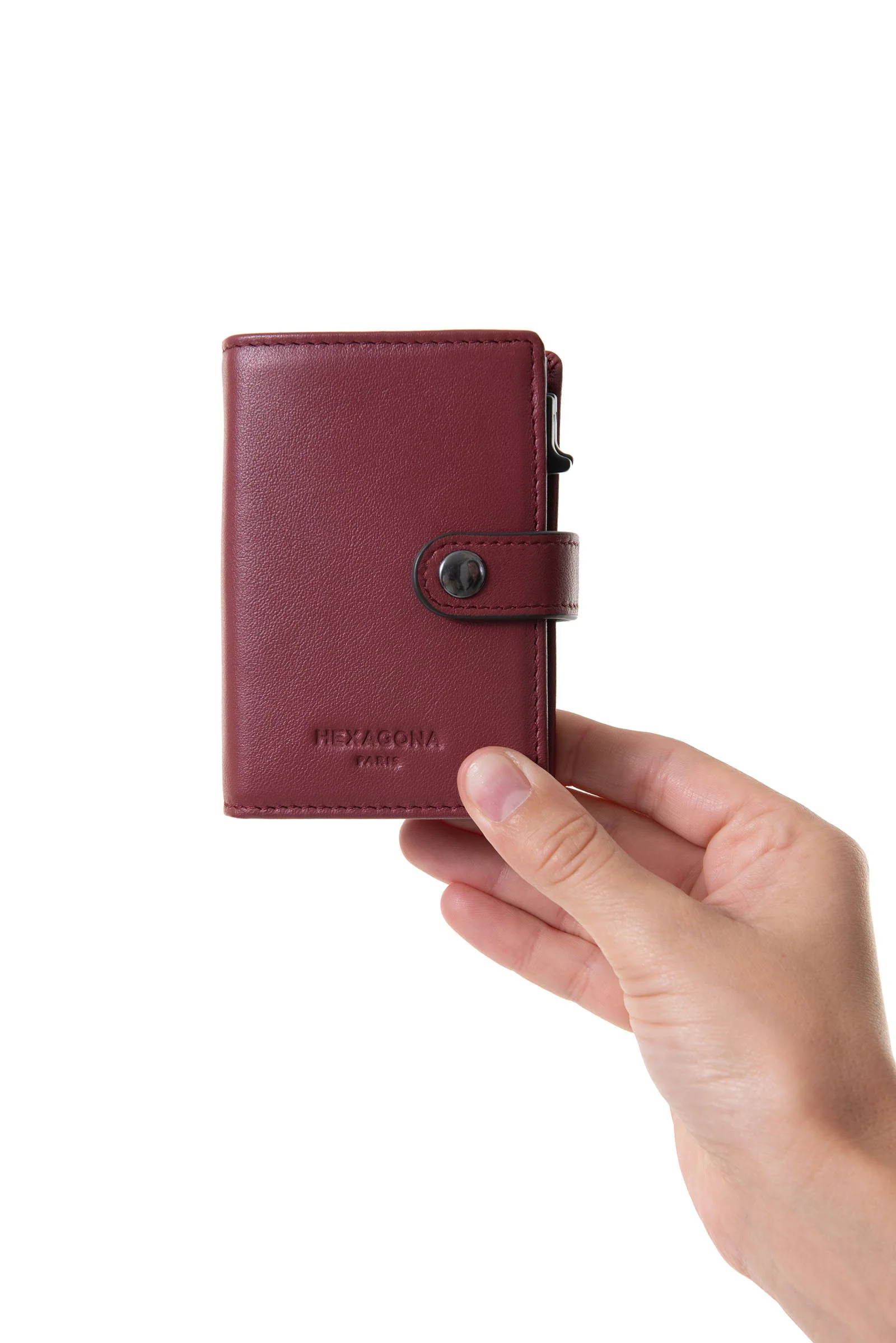 Boîtier porte-cartes - 1 volet - Stop RFID - Cuir - Image 16