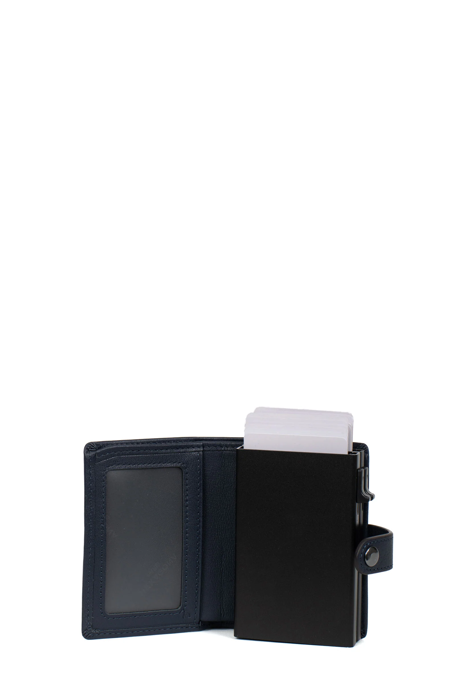 Boîtier porte-cartes - 1 volet - Stop RFID - Cuir - Image 17