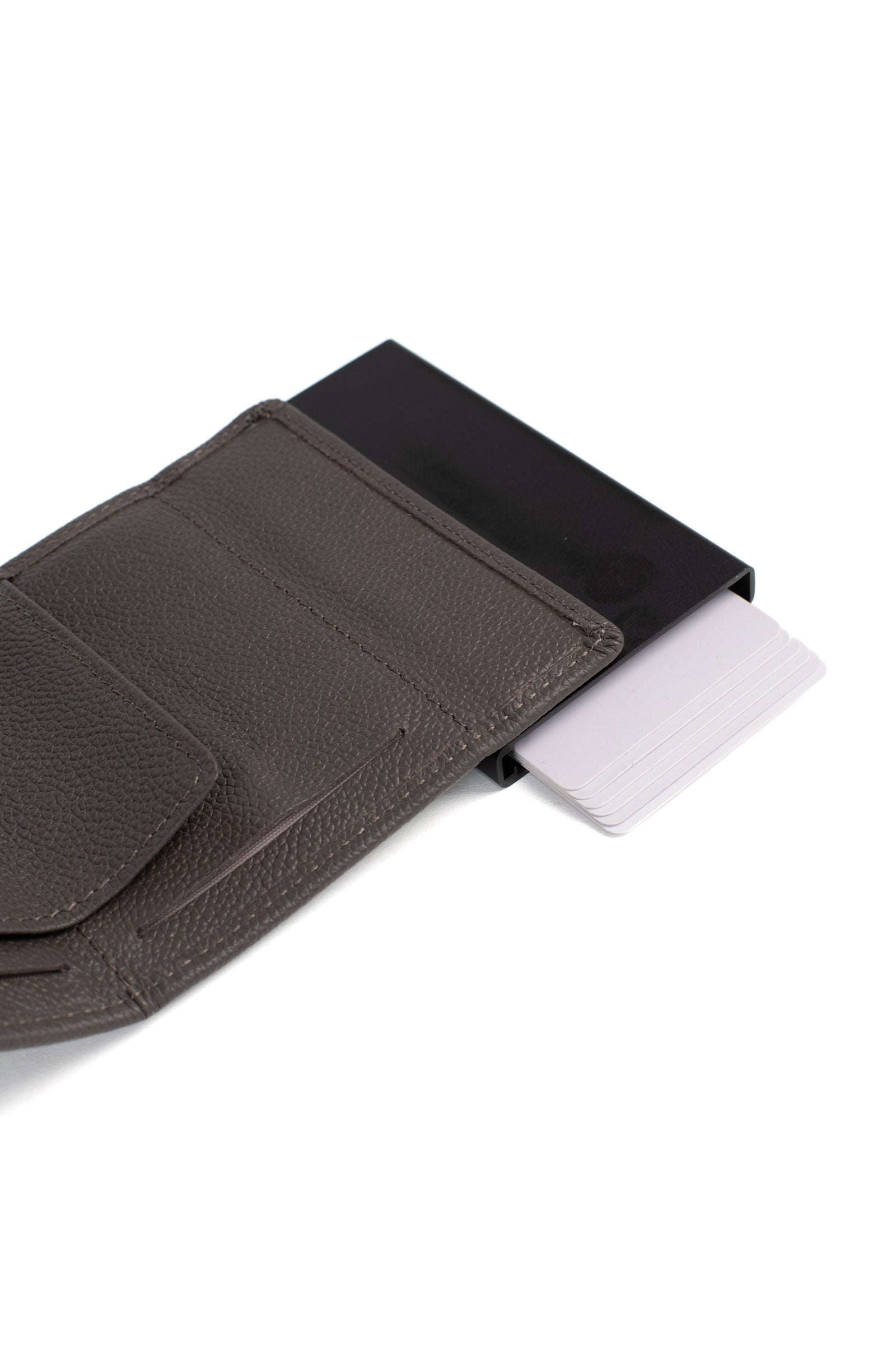 Boîtier porte-cartes - 2 volets - Stop RFID - Cuir - Image 35
