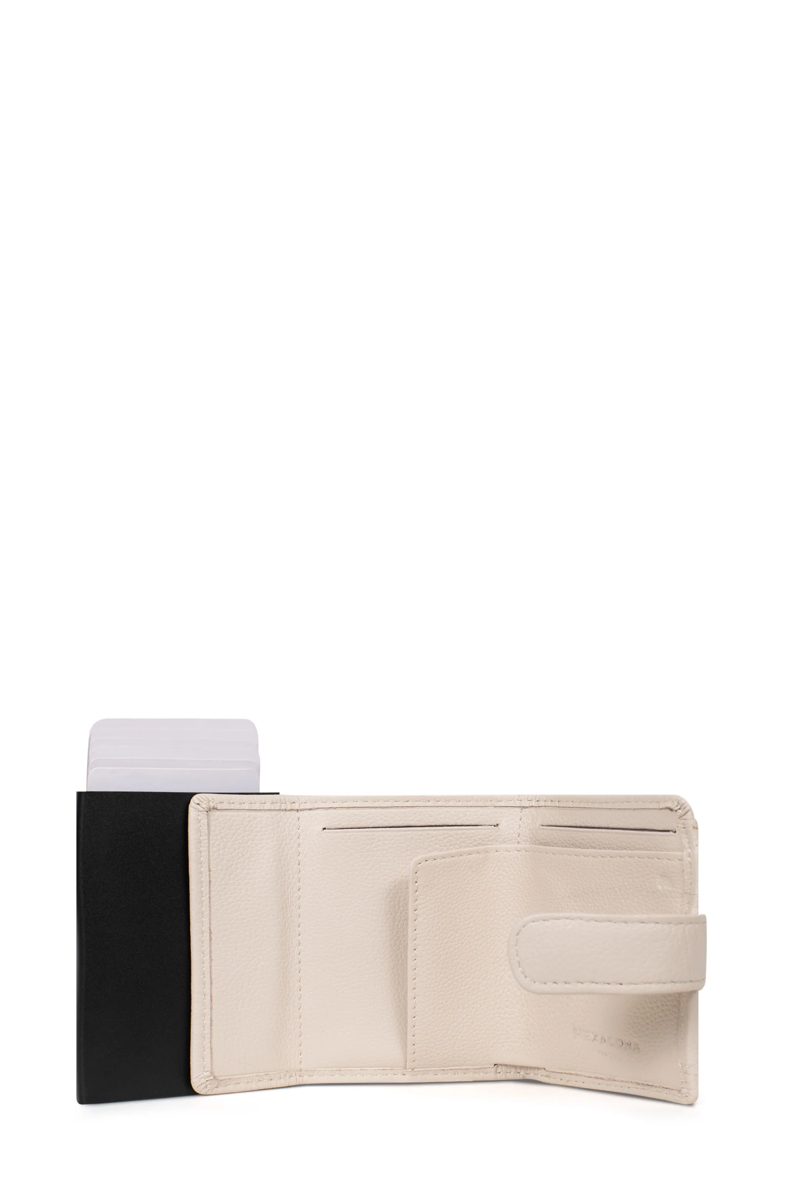 Boîtier porte-cartes - 2 volets - Stop RFID - Cuir - Image 15