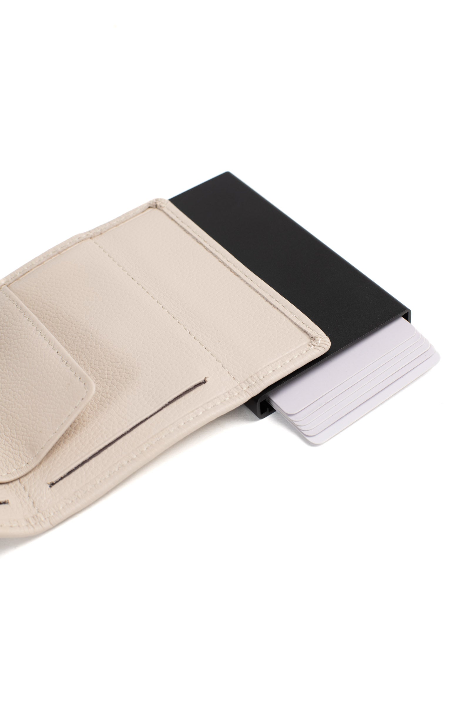 Boîtier porte-cartes - 2 volets - Stop RFID - Cuir - Image 17
