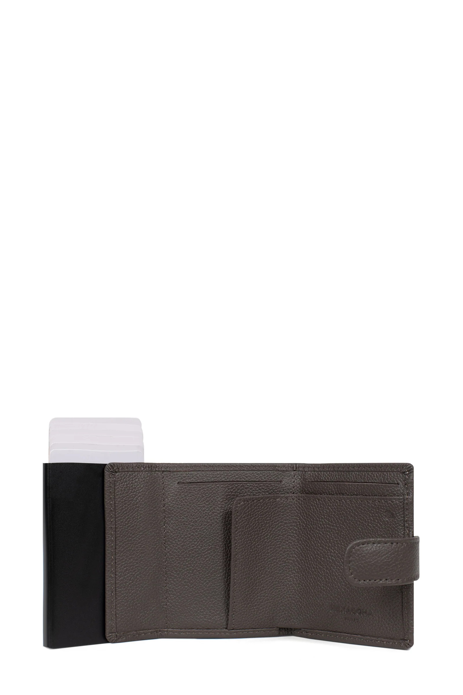 Boîtier porte-cartes - 2 volets - Stop RFID - Cuir - Image 39