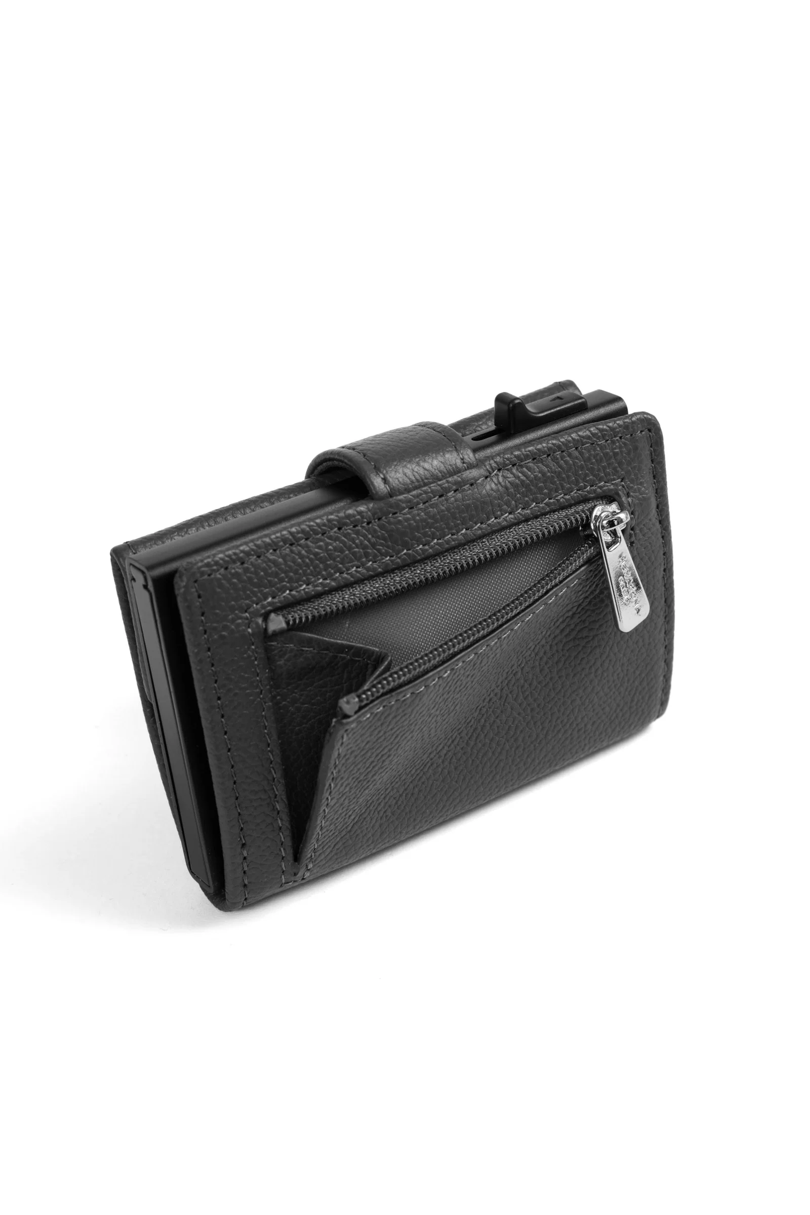 Boîtier porte-cartes - 2 volets - Stop RFID - Cuir - Image 42