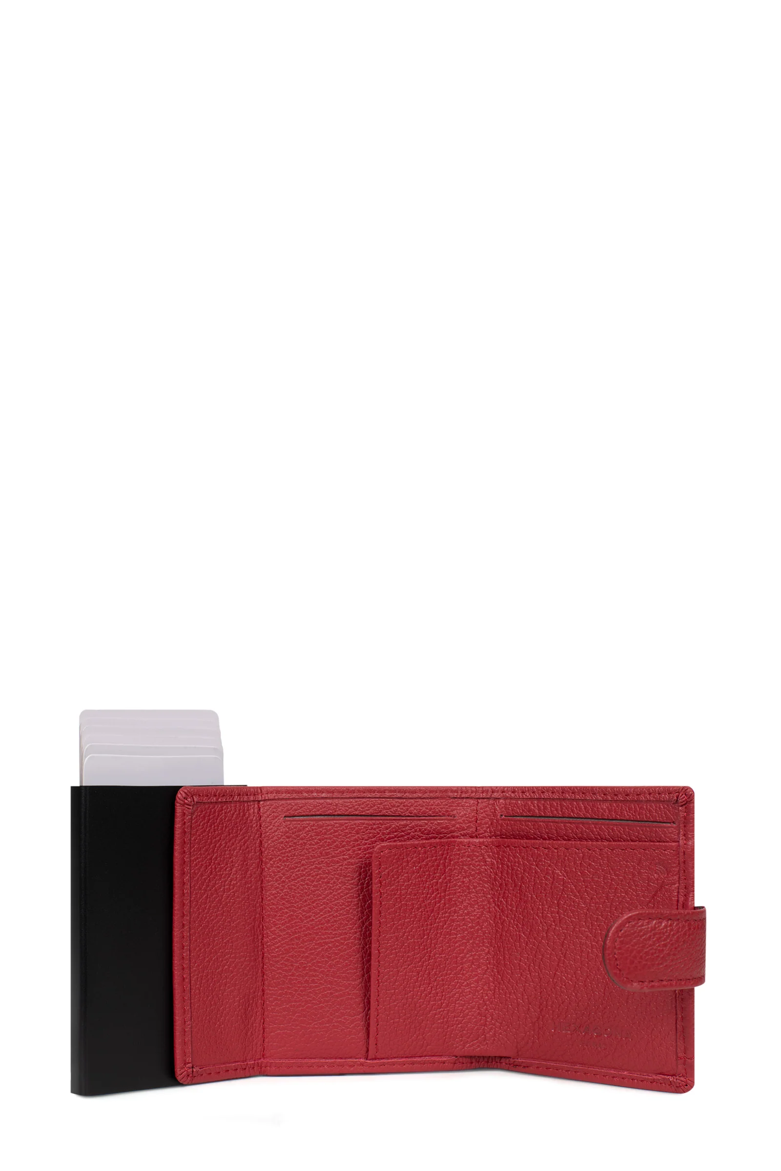 Boîtier porte-cartes - 2 volets - Stop RFID - Cuir - Image 51