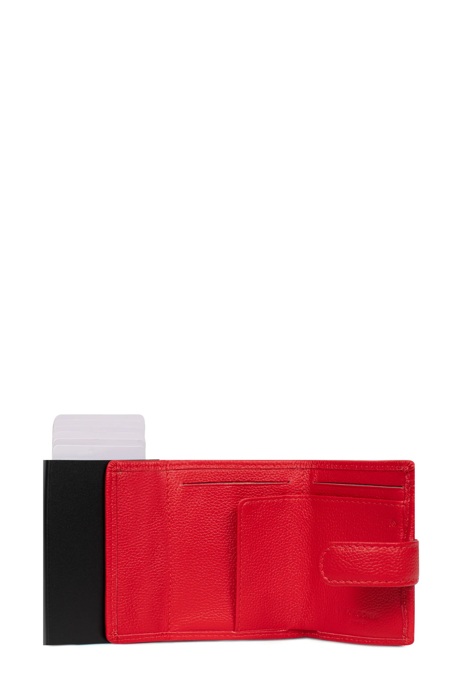 Boîtier porte-cartes - 2 volets - Stop RFID - Cuir - Image 63
