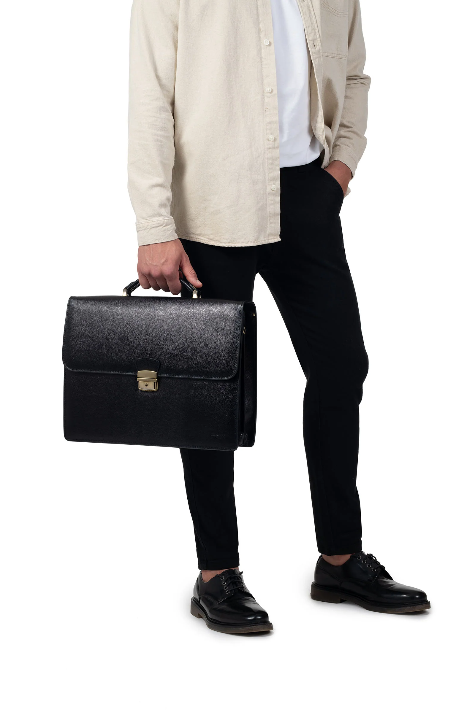 Cartable - A4 - Cuir - Image 2