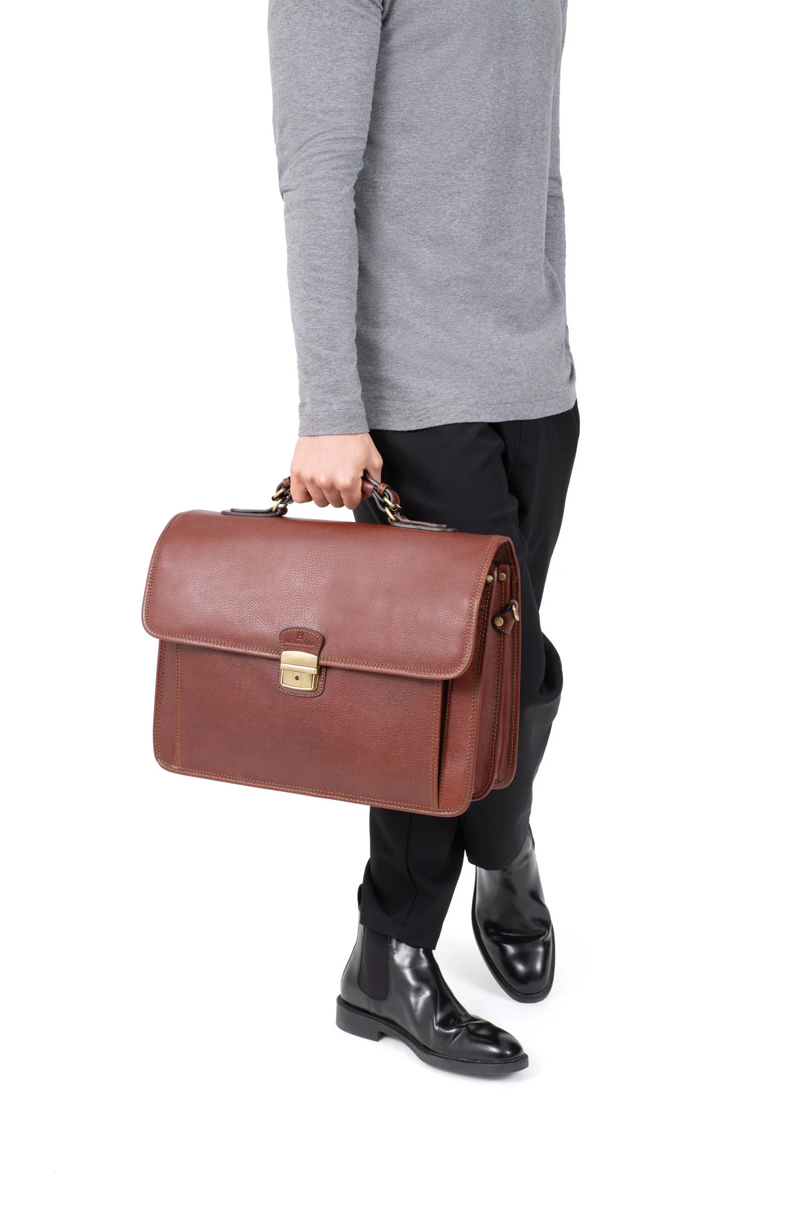Cartable - A4 - Cuir - Image 7
