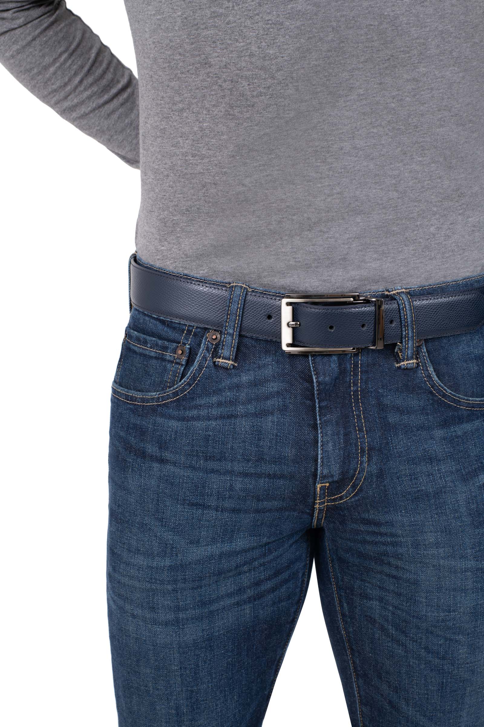 Ceinture ajustable - Croûte de cuir - Image 9