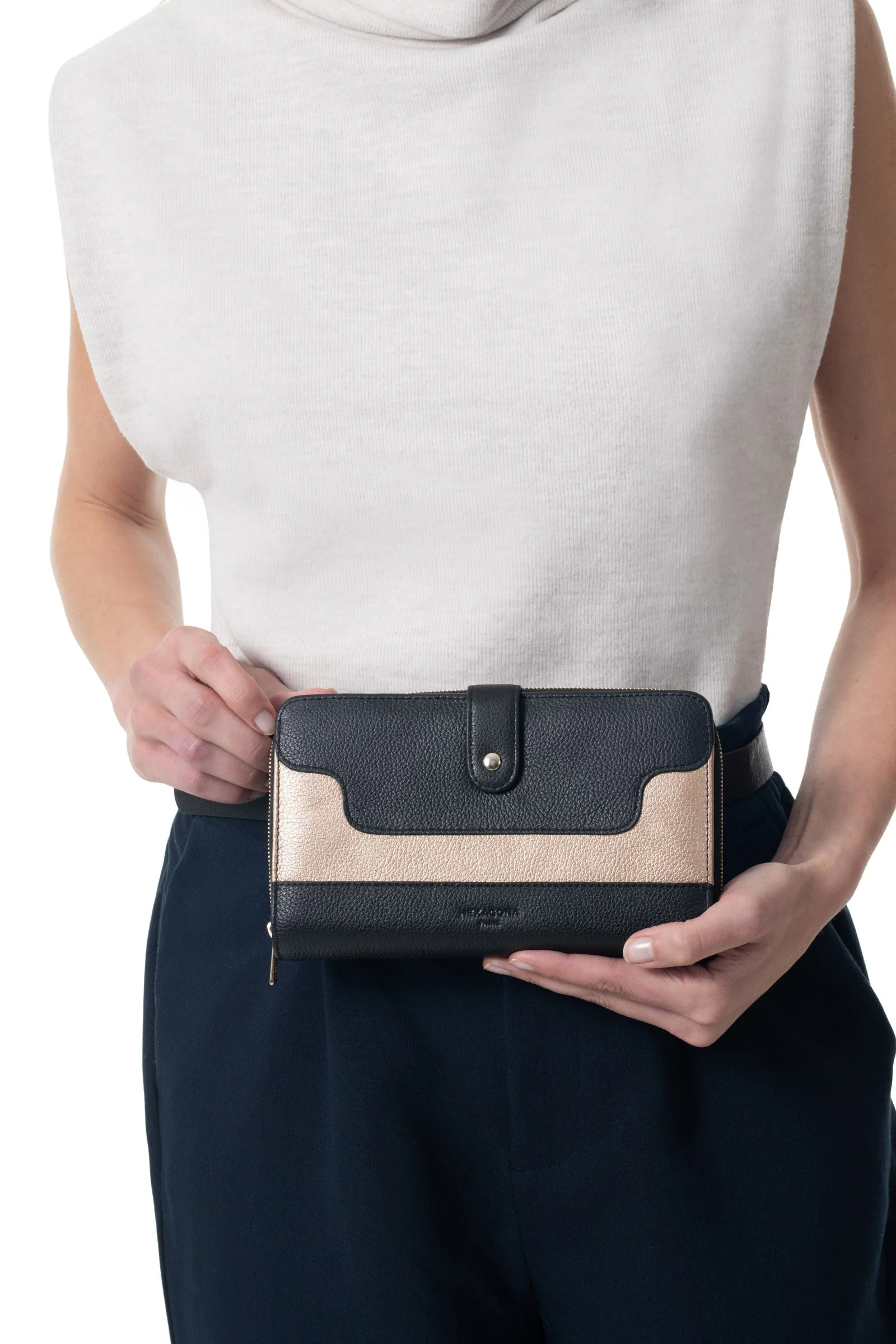 Compagnon de voyage - 1 volet - Stop RFID - Cuir - Image 23