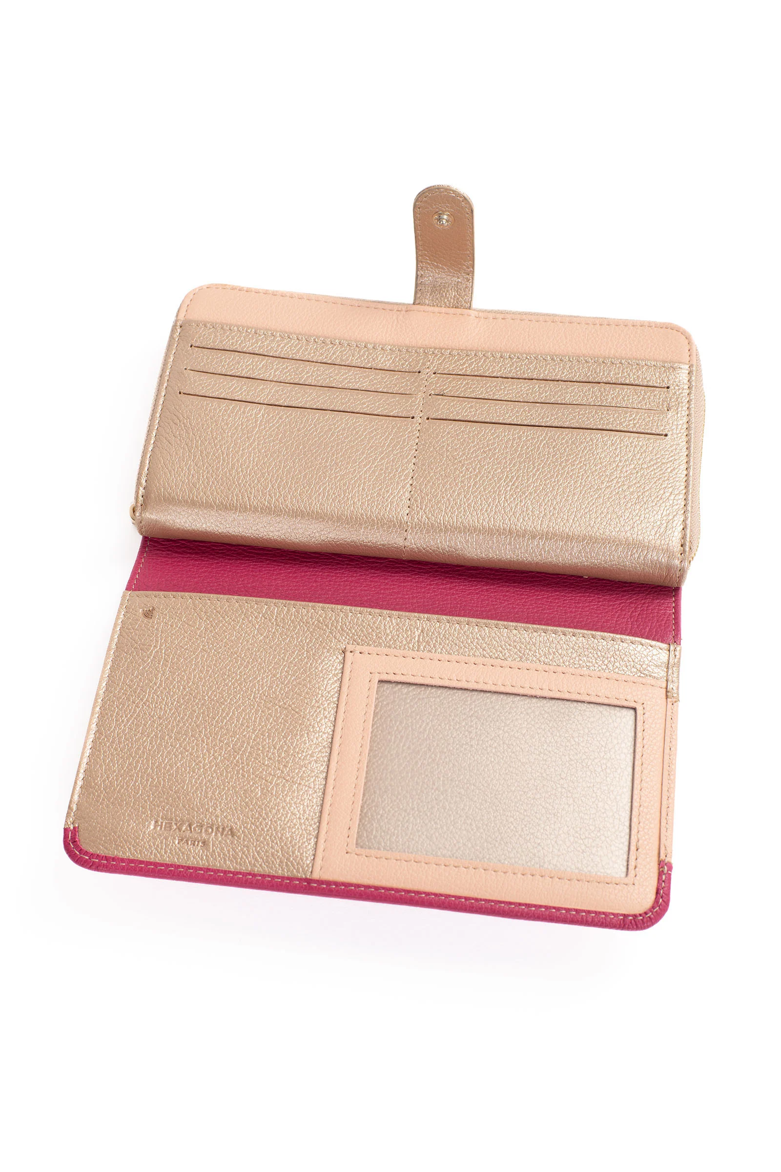Compagnon de voyage - 1 volet - Stop RFID - Cuir - Image 26