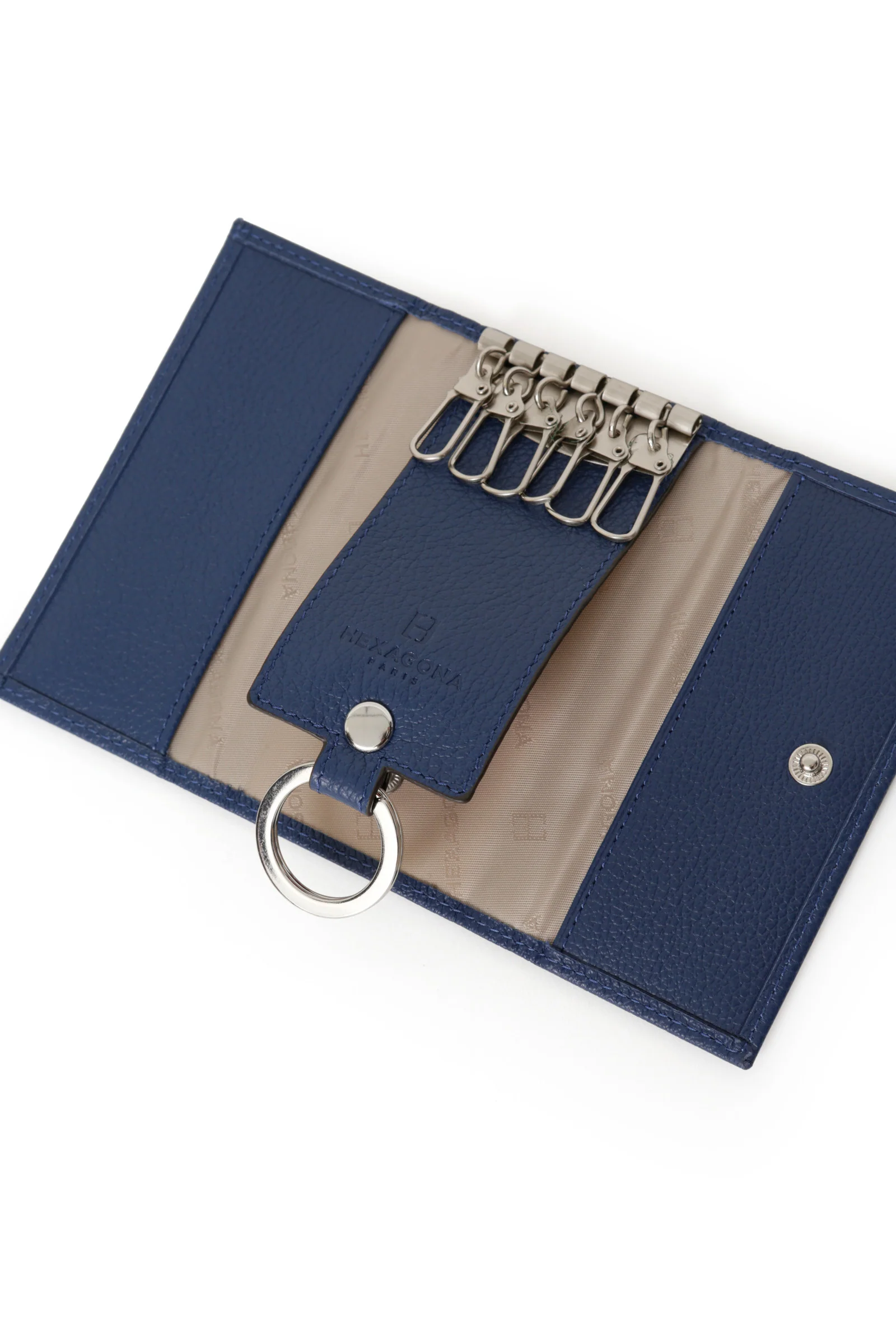 Étui porte-clés - 2 volets - Cuir - Image 35