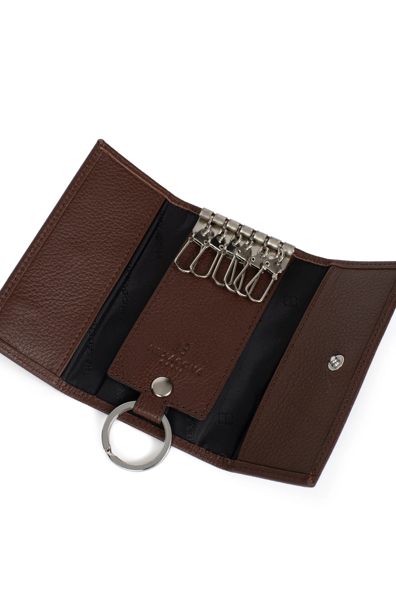 Étui porte-clés - 2 volets - Cuir - Image 65