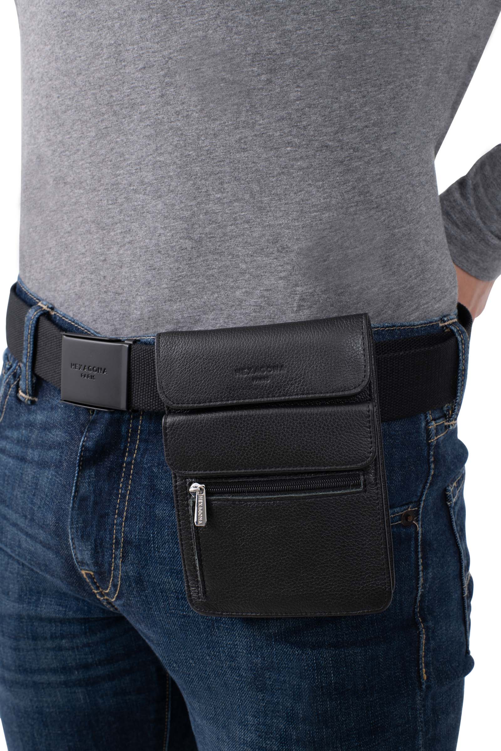 Pochette ceinture - Cuir - Image 8