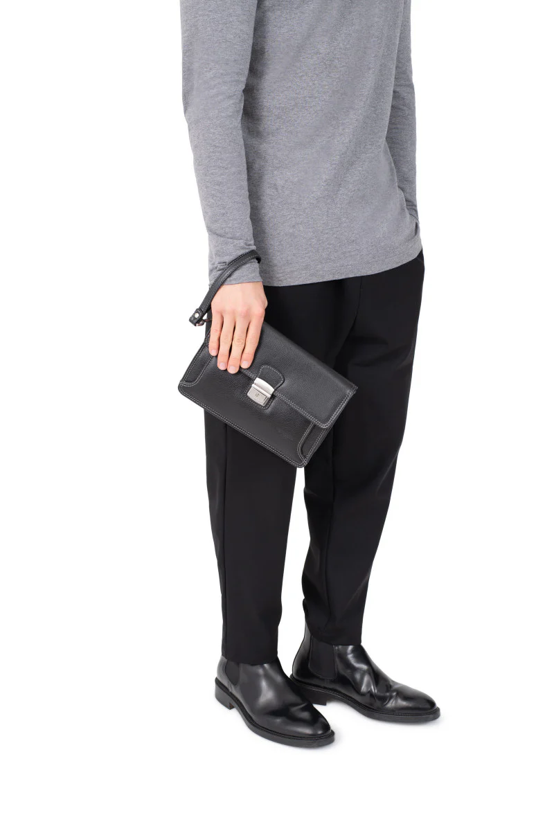 Pochette dragonne - Cuir - Image 8