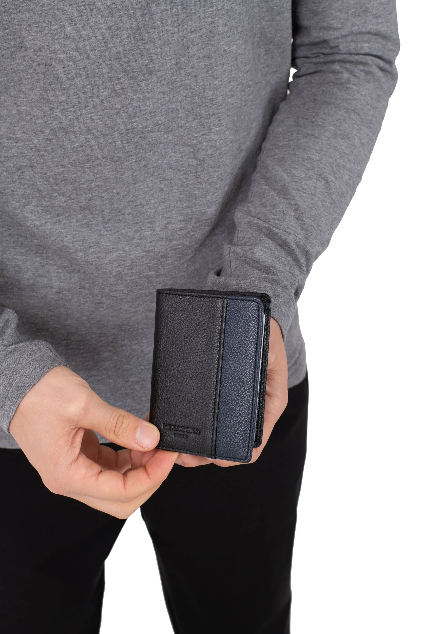 Porte-cartes - 1 volet - Stop RFID - Cuir - Image 26