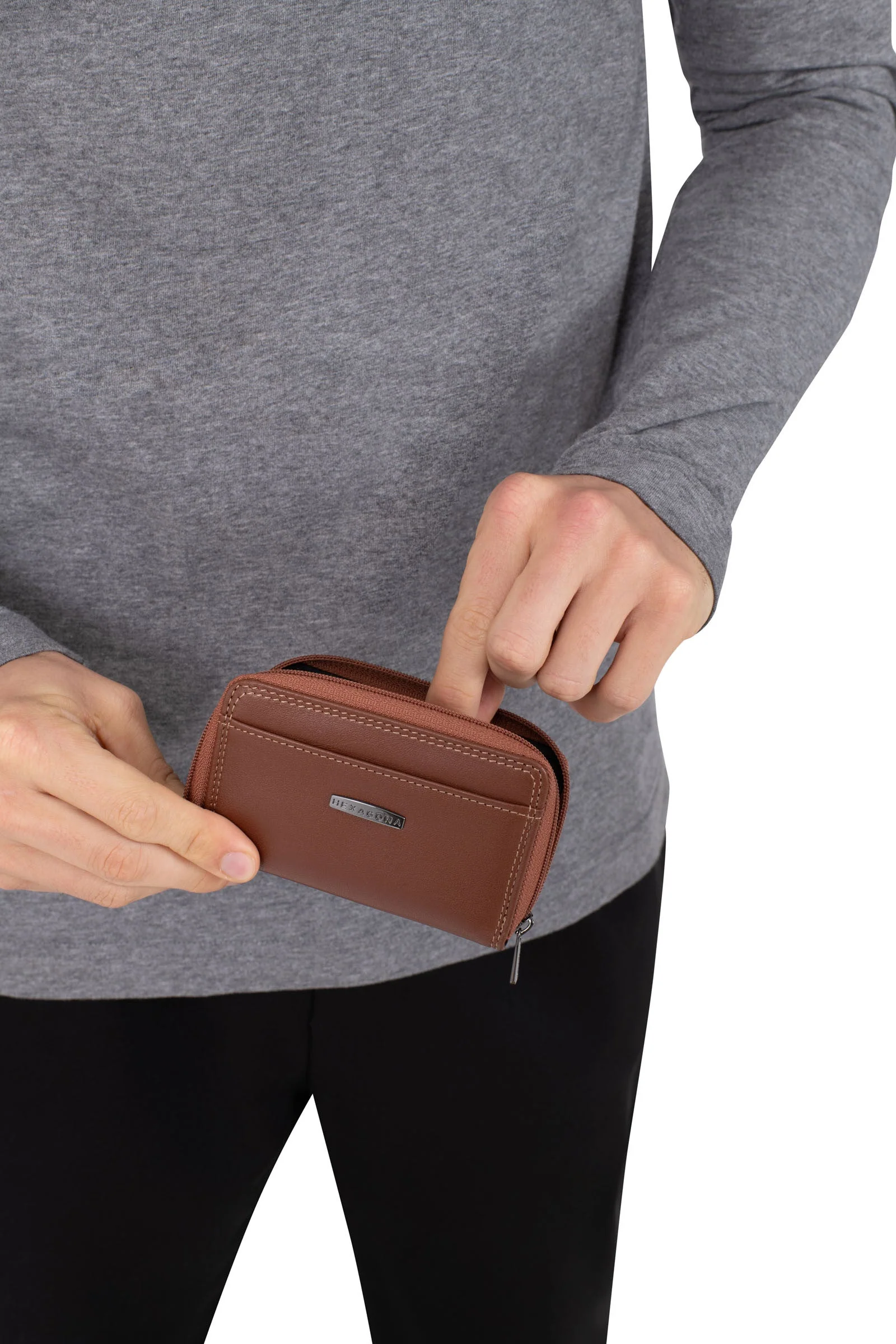 Porte-cartes - Stop RFID - Cuir - Image 12