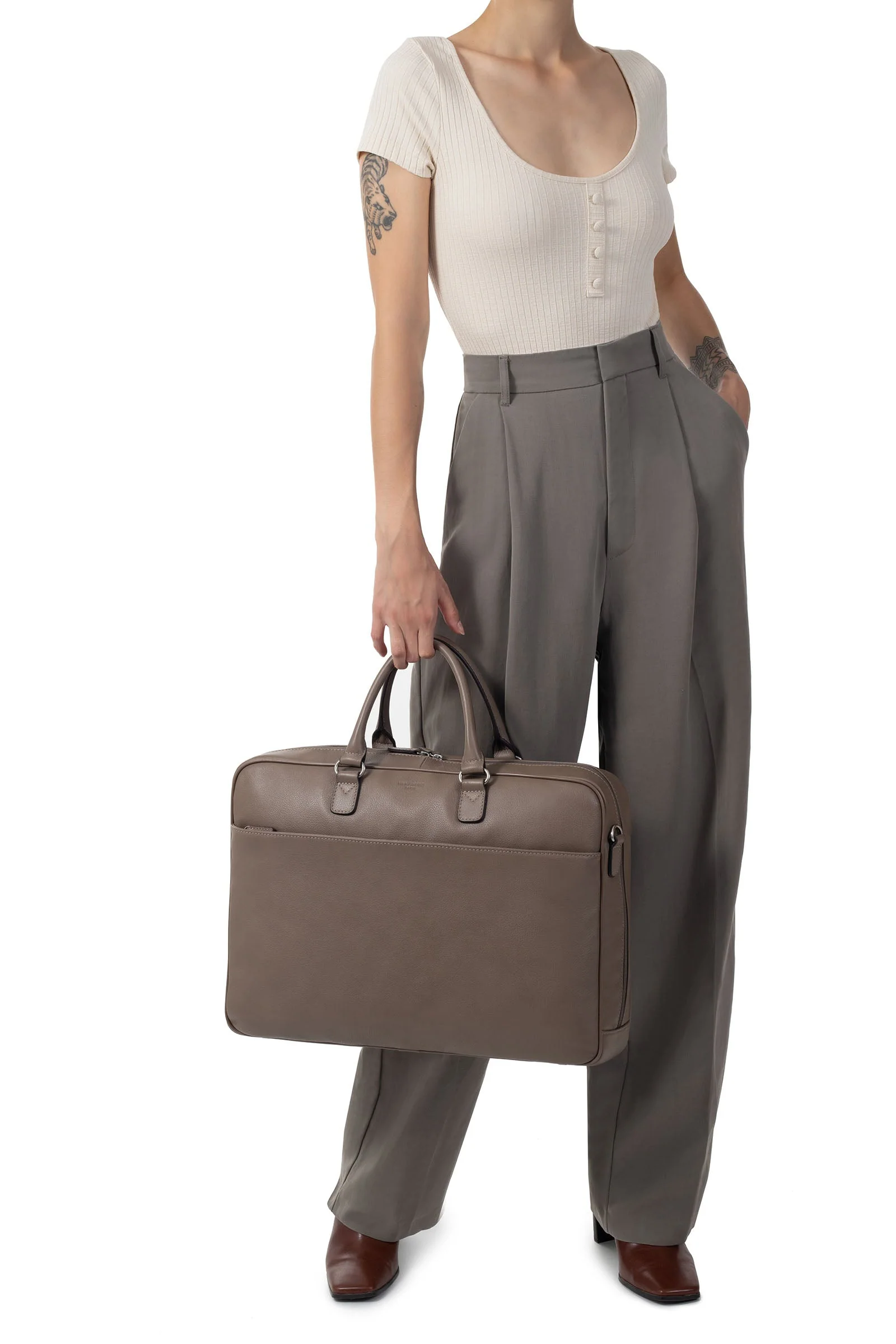 Porte-documents - 17" & A4 - Cuir - Image 8