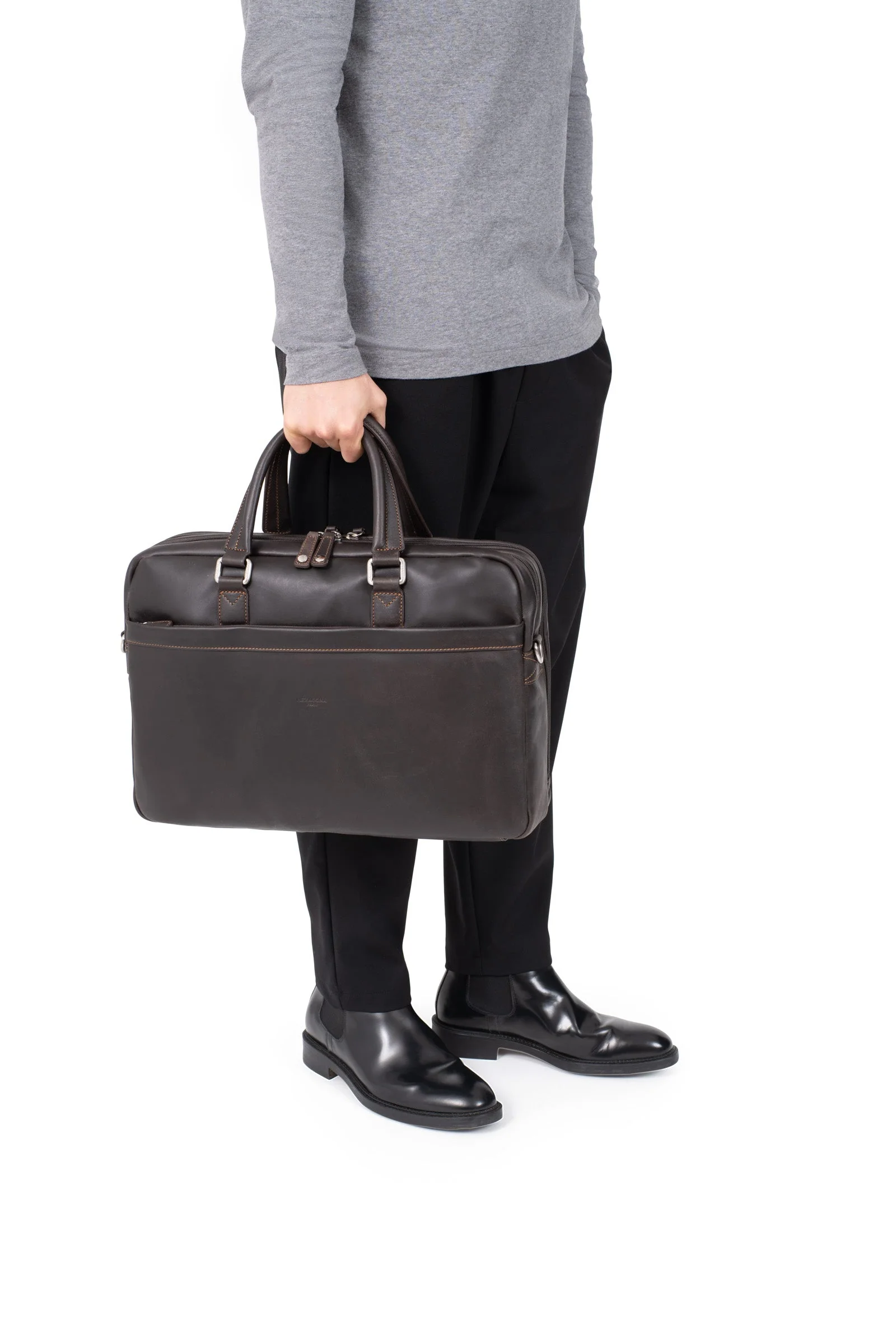 Porte-documents - 17" & A4 - Cuir - Image 8