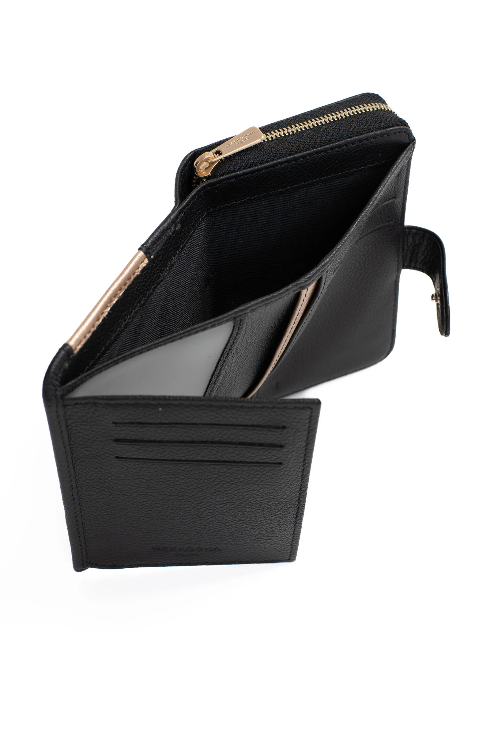 Portefeuille - 2 volets - Stop RFID - Cuir - Image 14