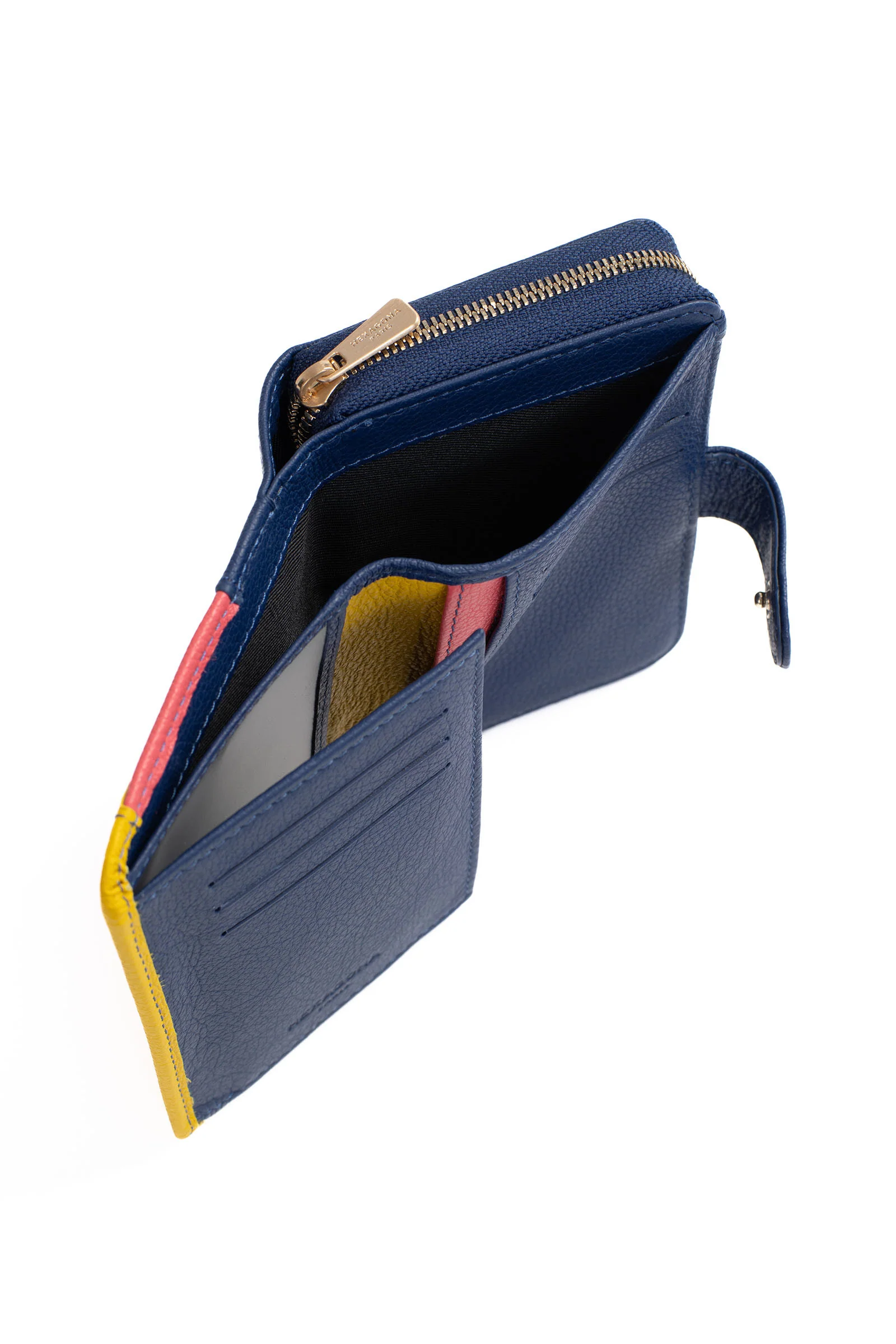 Portefeuille - 2 volets - Stop RFID - Cuir - Image 7