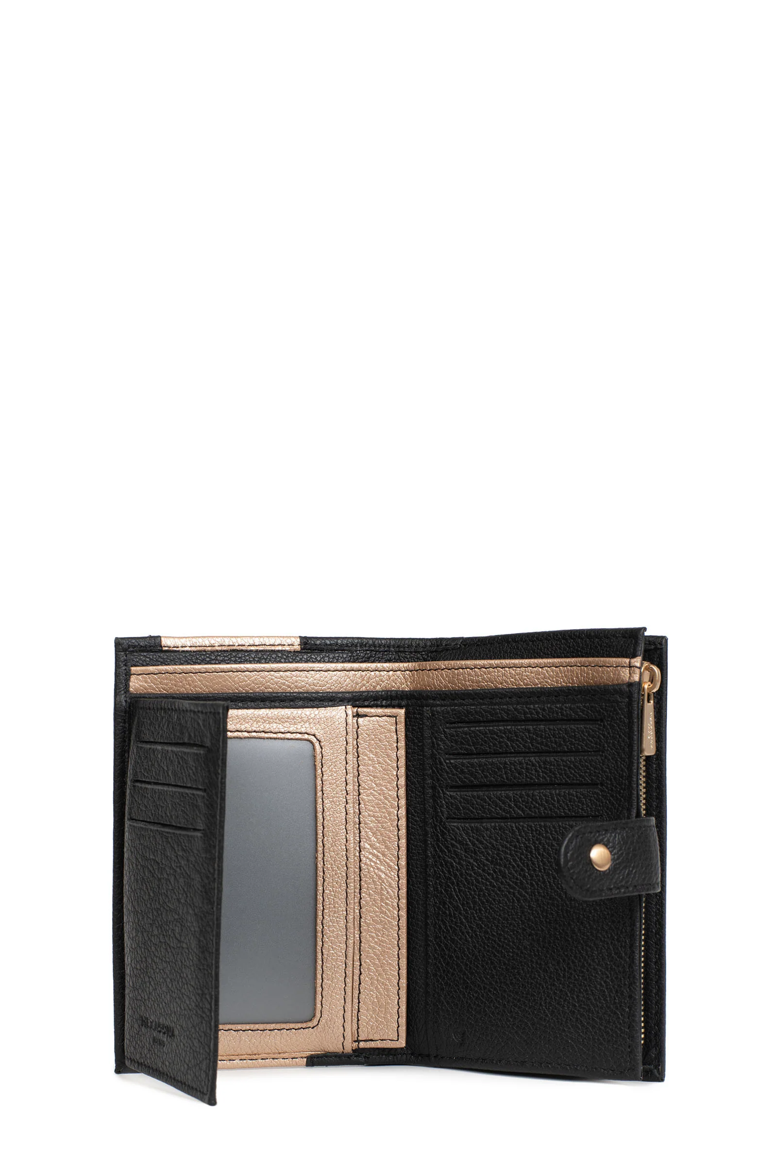 Portefeuille - 2 volets - Stop RFID - Cuir - Image 10