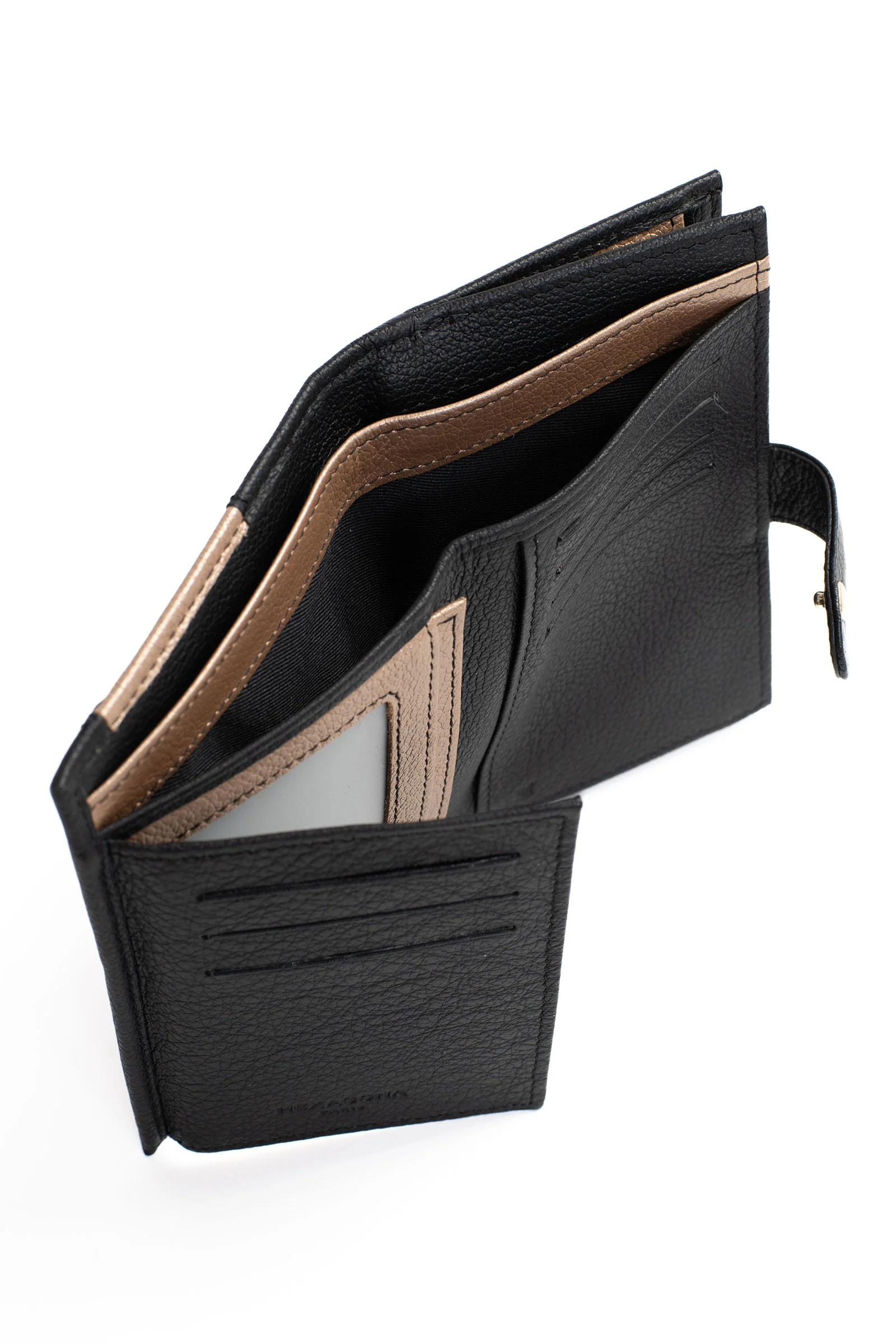Portefeuille - 2 volets - Stop RFID - Cuir - Image 14