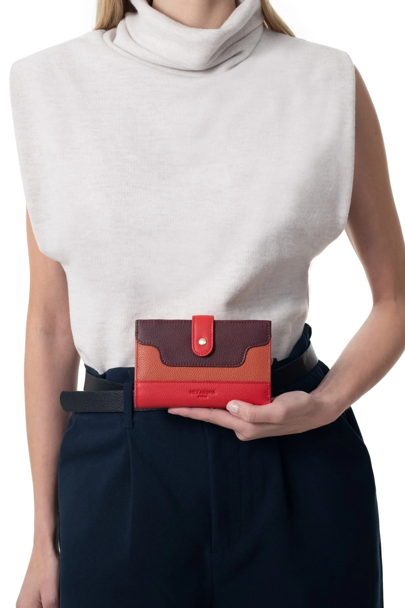 Portefeuille - 2 volets - Stop RFID - Cuir - Image 16