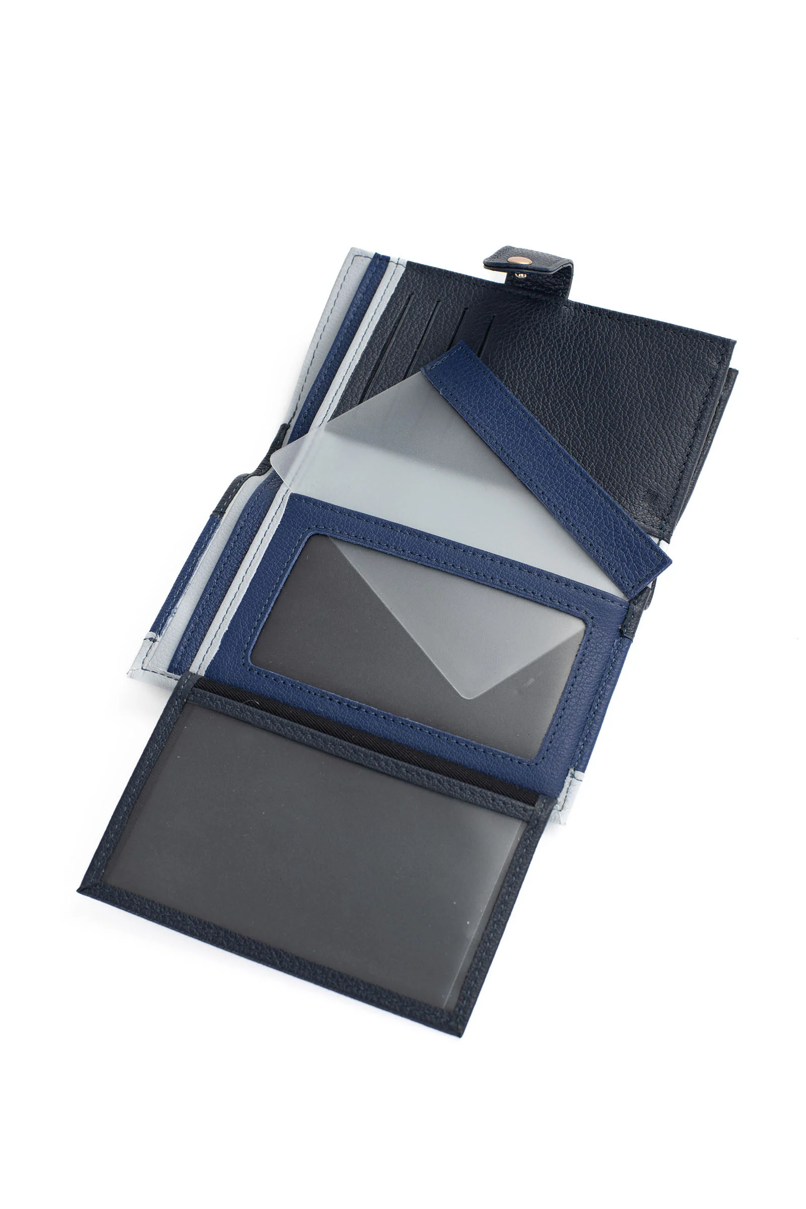 Portefeuille - 2 volets - Stop RFID - Cuir - Image 33