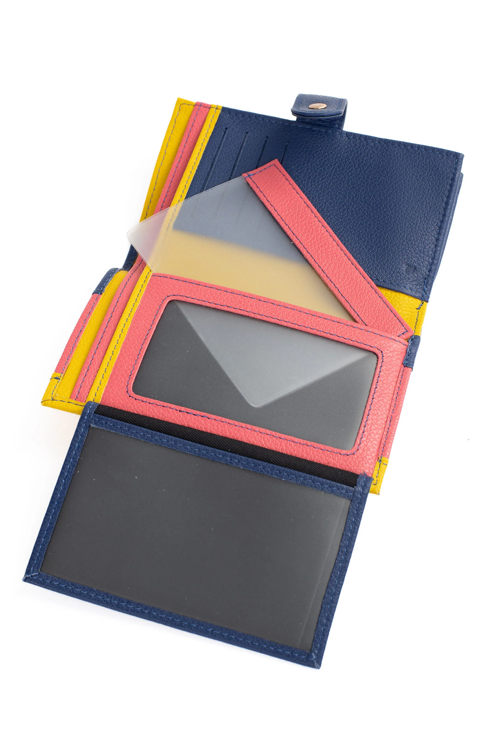 Portefeuille - 2 volets - Stop RFID - Cuir - Image 5
