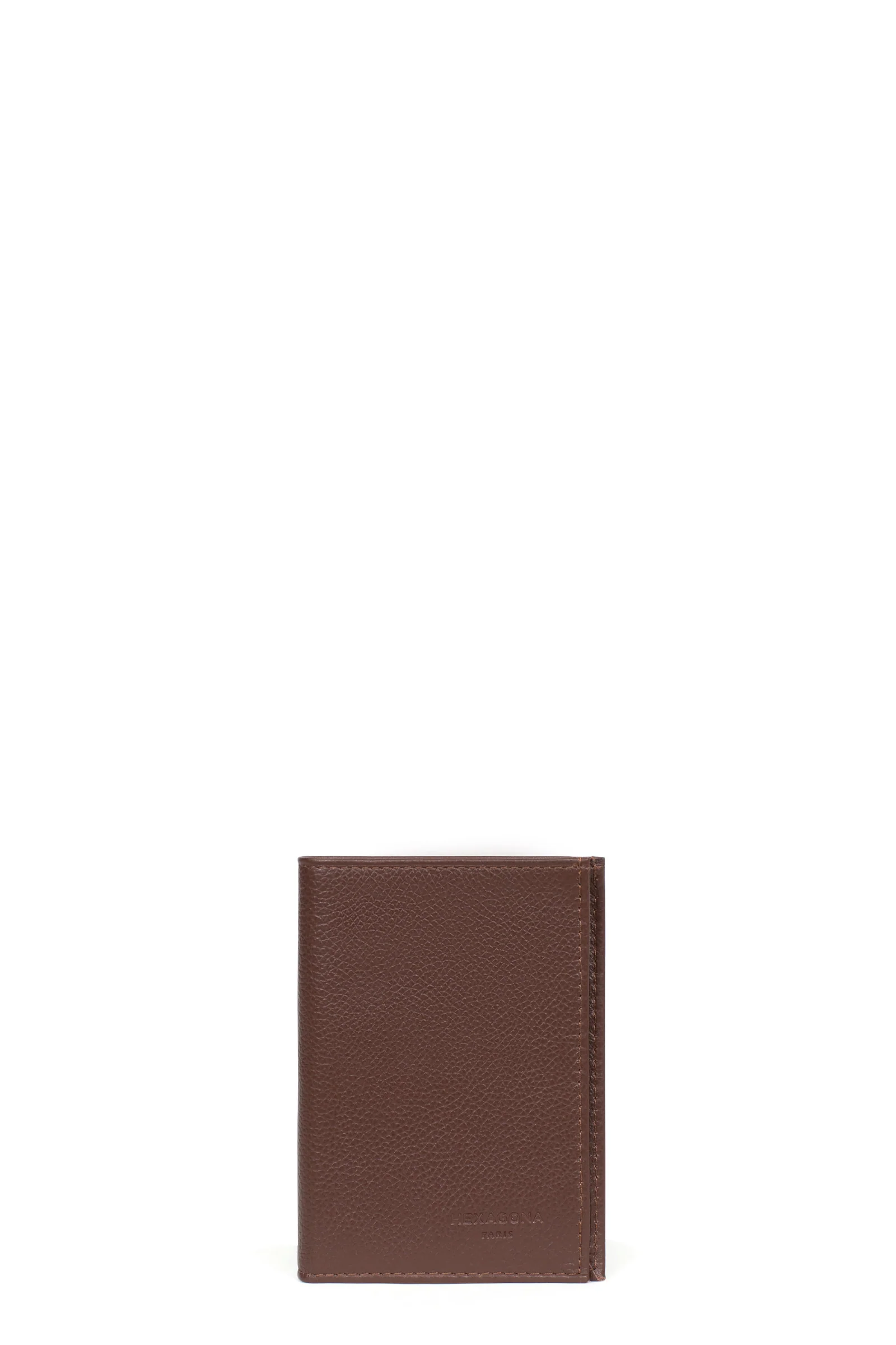 Portefeuille européen - 1 volet - Cuir