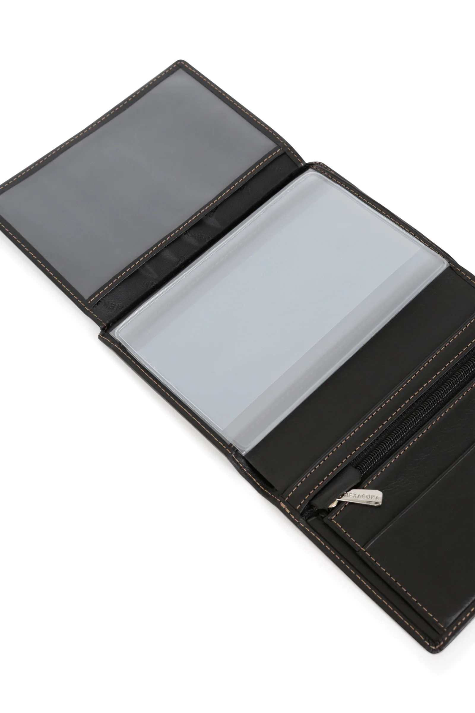 Portefeuille européen - 2 volets - Cuir - Image 10