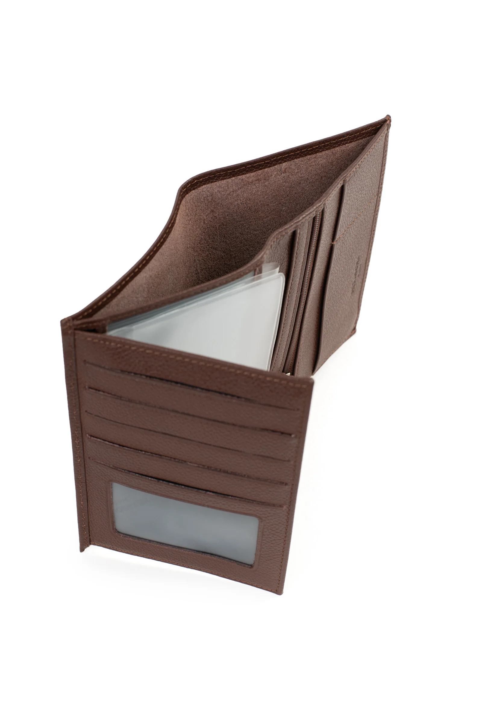 Portefeuille européen - 2 volets - Cuir - Image 6