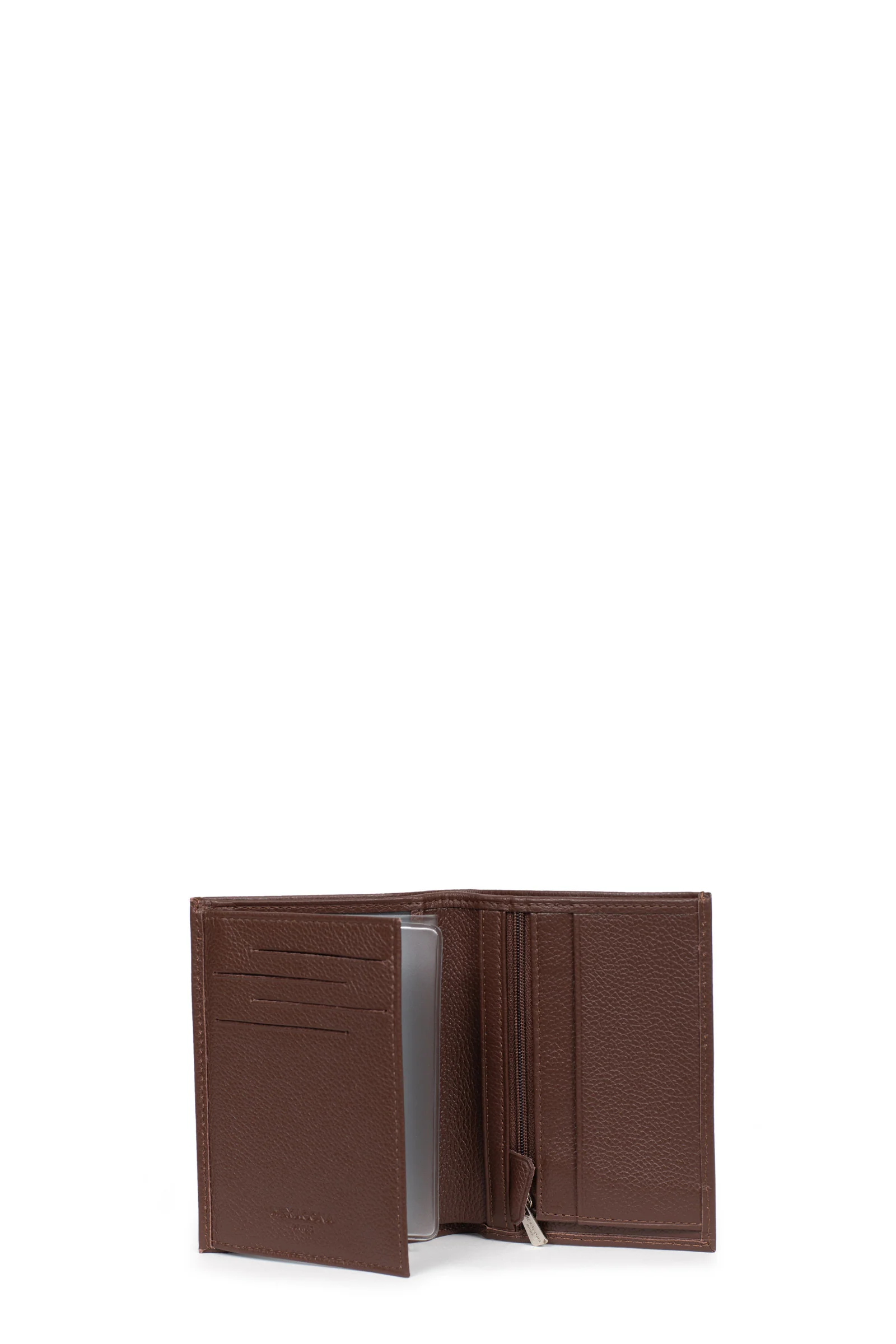 Portefeuille européen - 2 volets - Cuir - Image 2