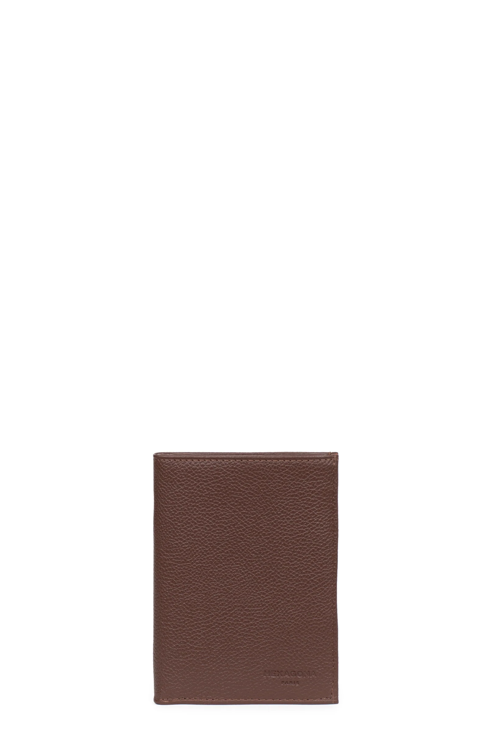 Portefeuille européen - 2 volets - Cuir