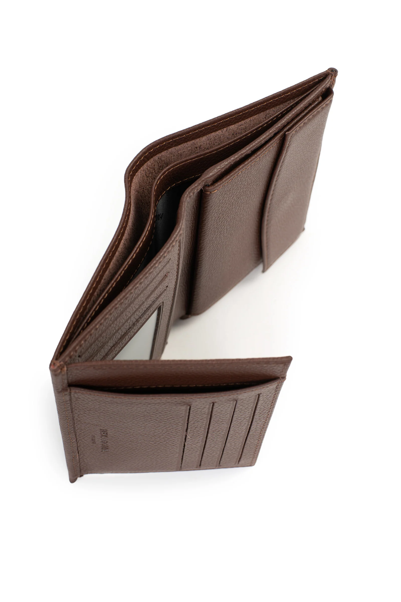Portefeuille européen - 2 volets - Cuir - Image 7
