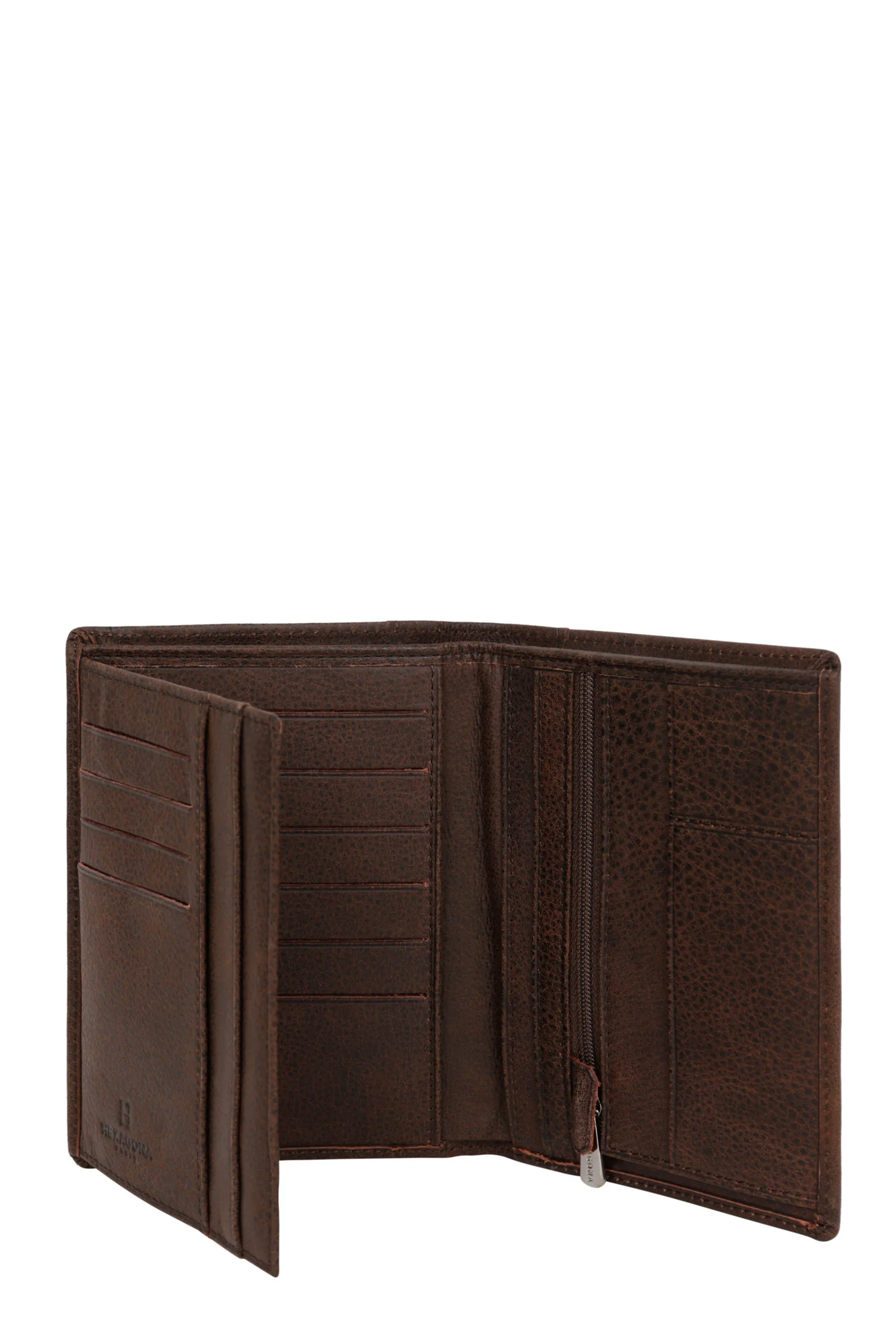 Portefeuille européen - 2 volets - Cuir - Image 2