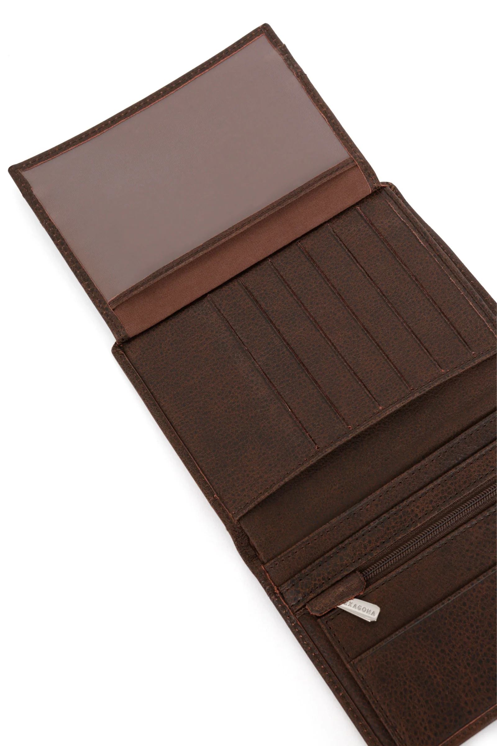 Portefeuille européen - 2 volets - Cuir - Image 5