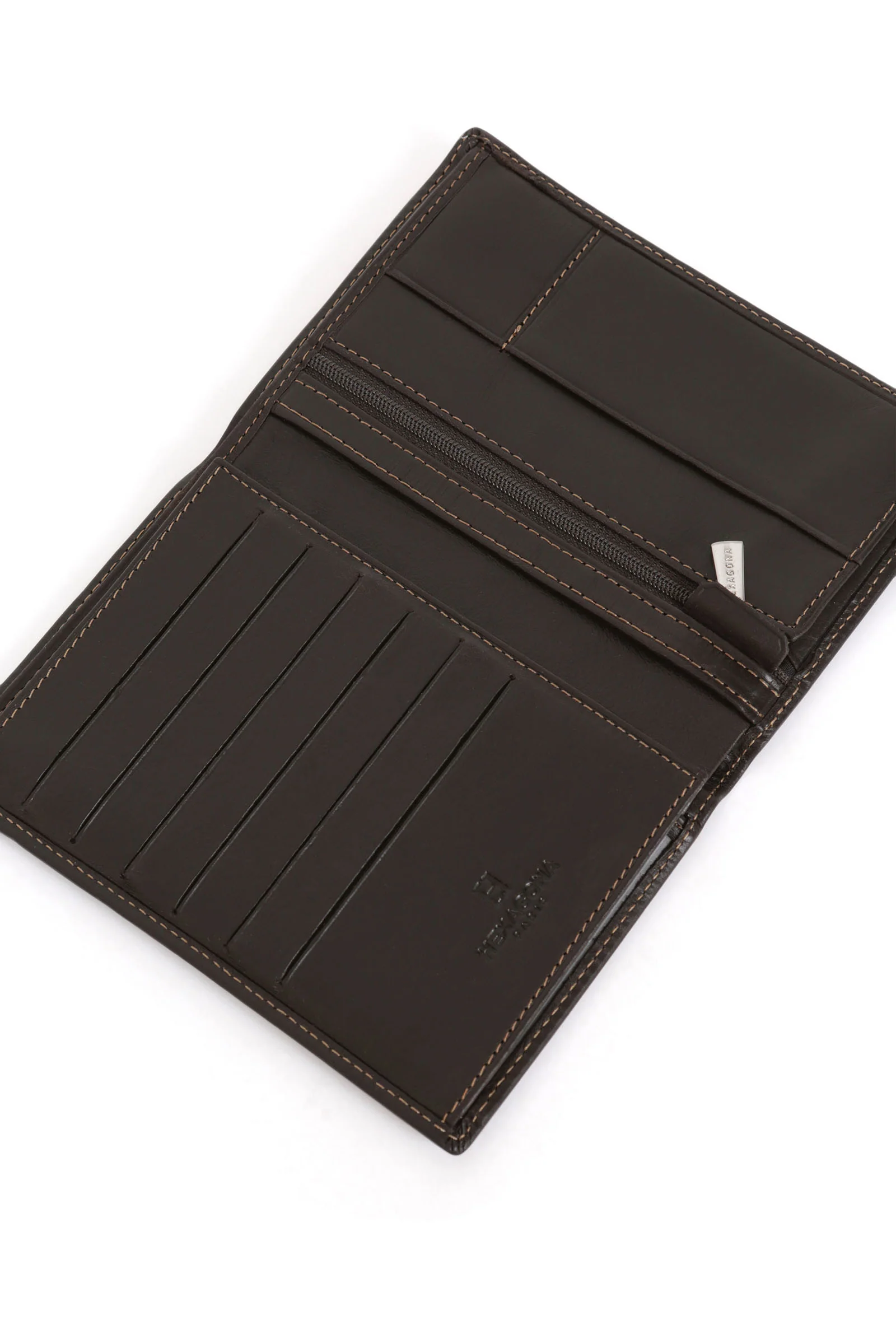 Portefeuille européen - 2 volets - Cuir - Image 5