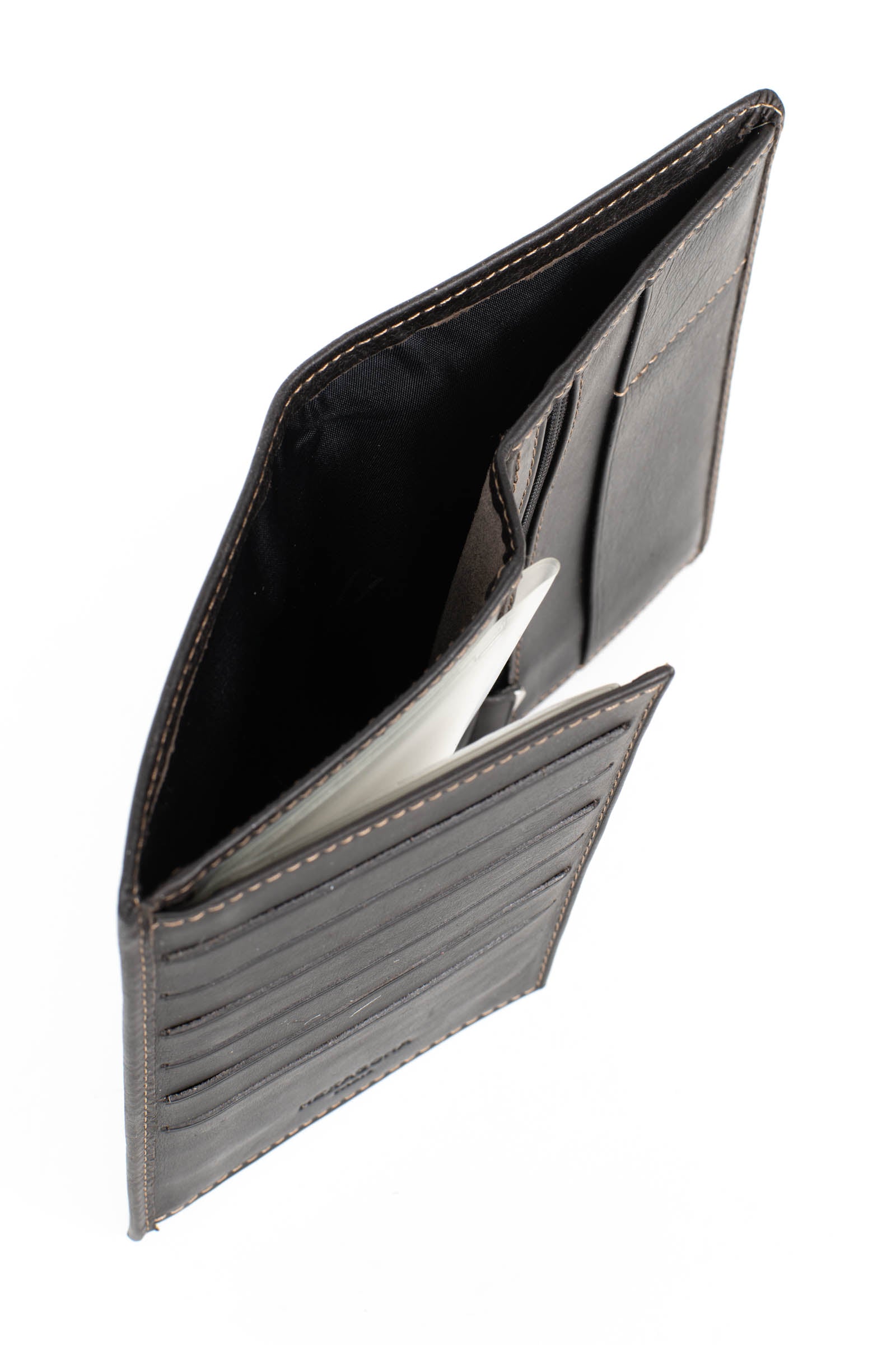 Portefeuille européen - 2 volets - Cuir - Image 7