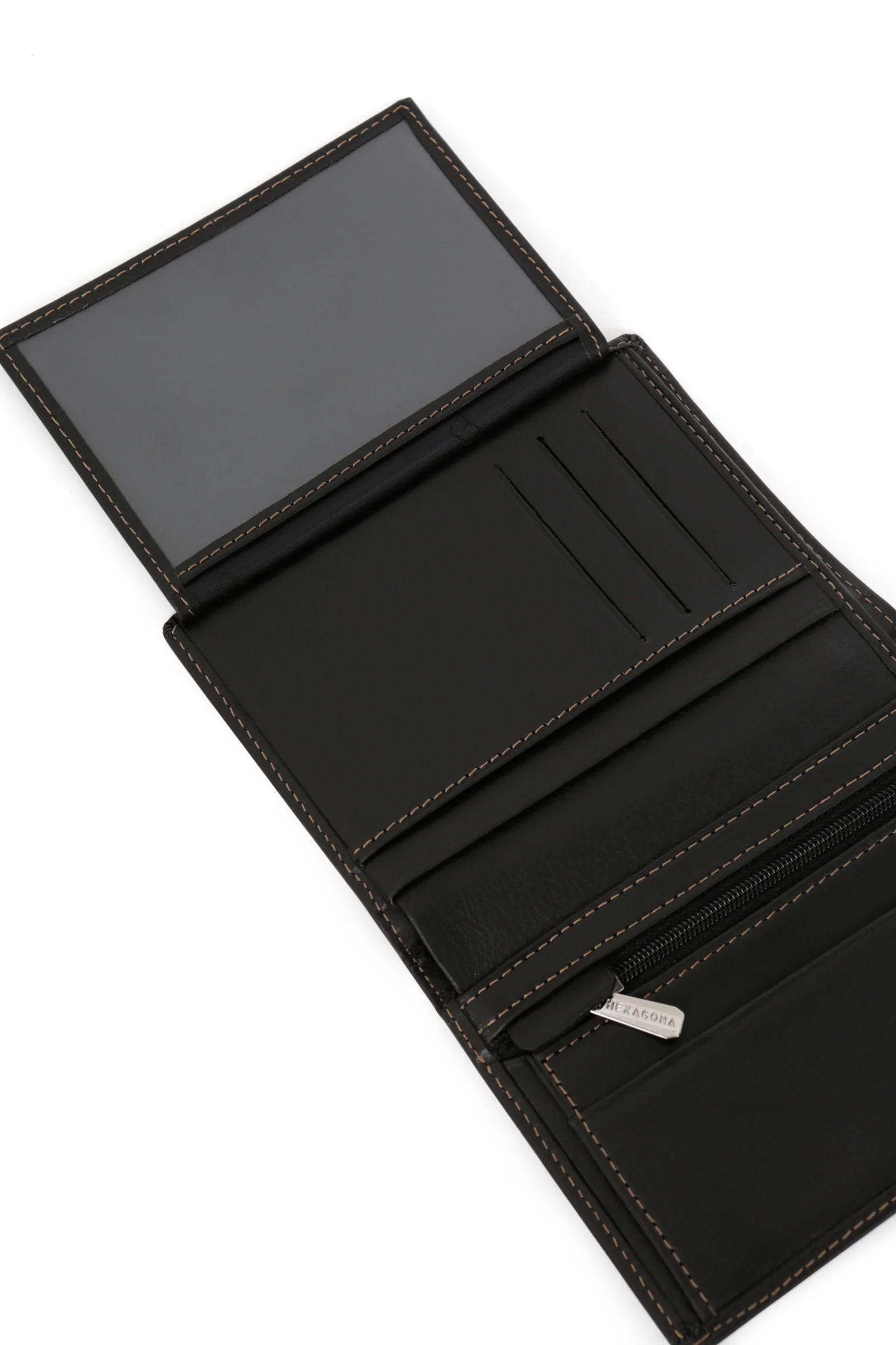 Portefeuille européen - 2 volets - Cuir - Image 11
