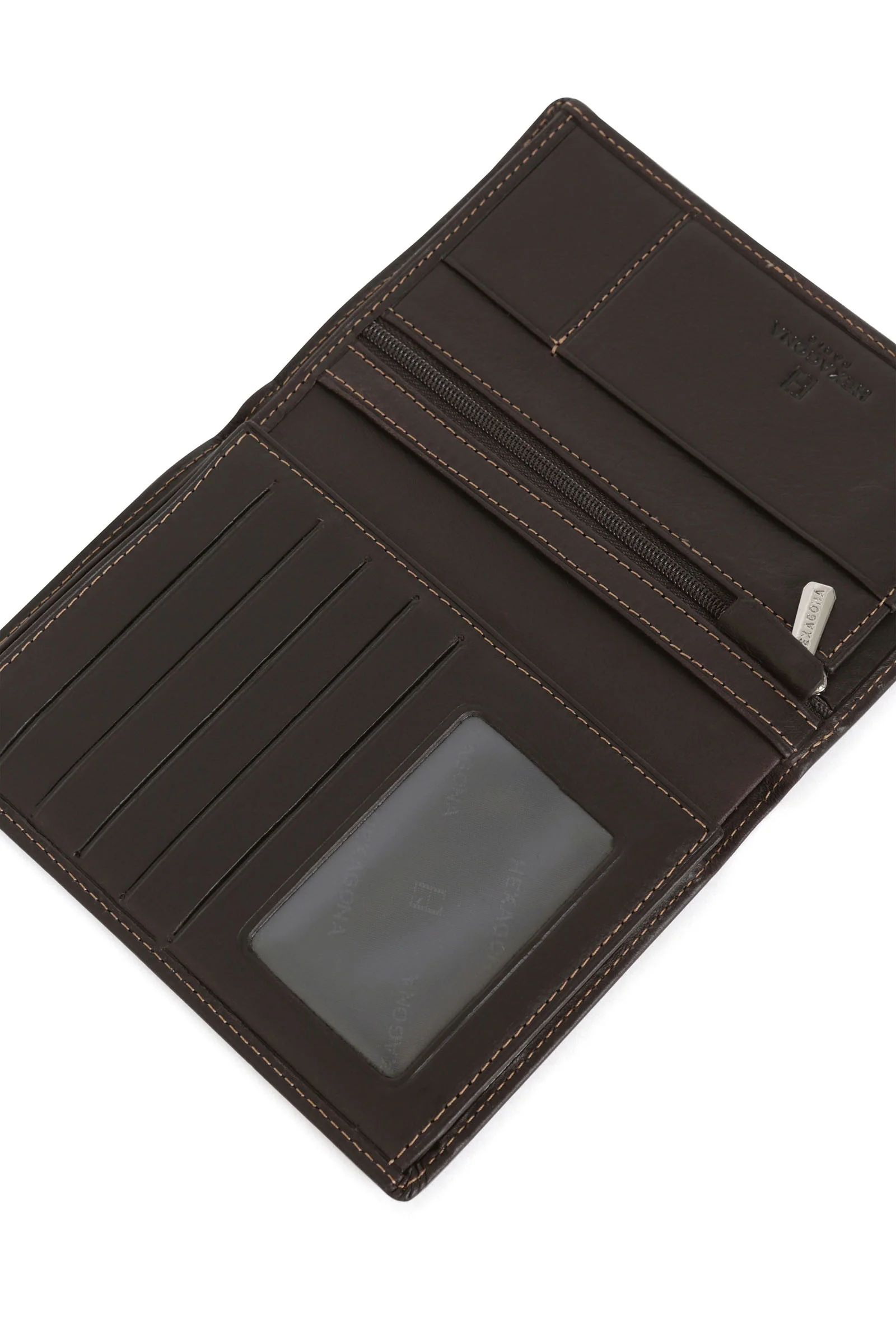 Portefeuille européen - 2 volets - Cuir - Image 4