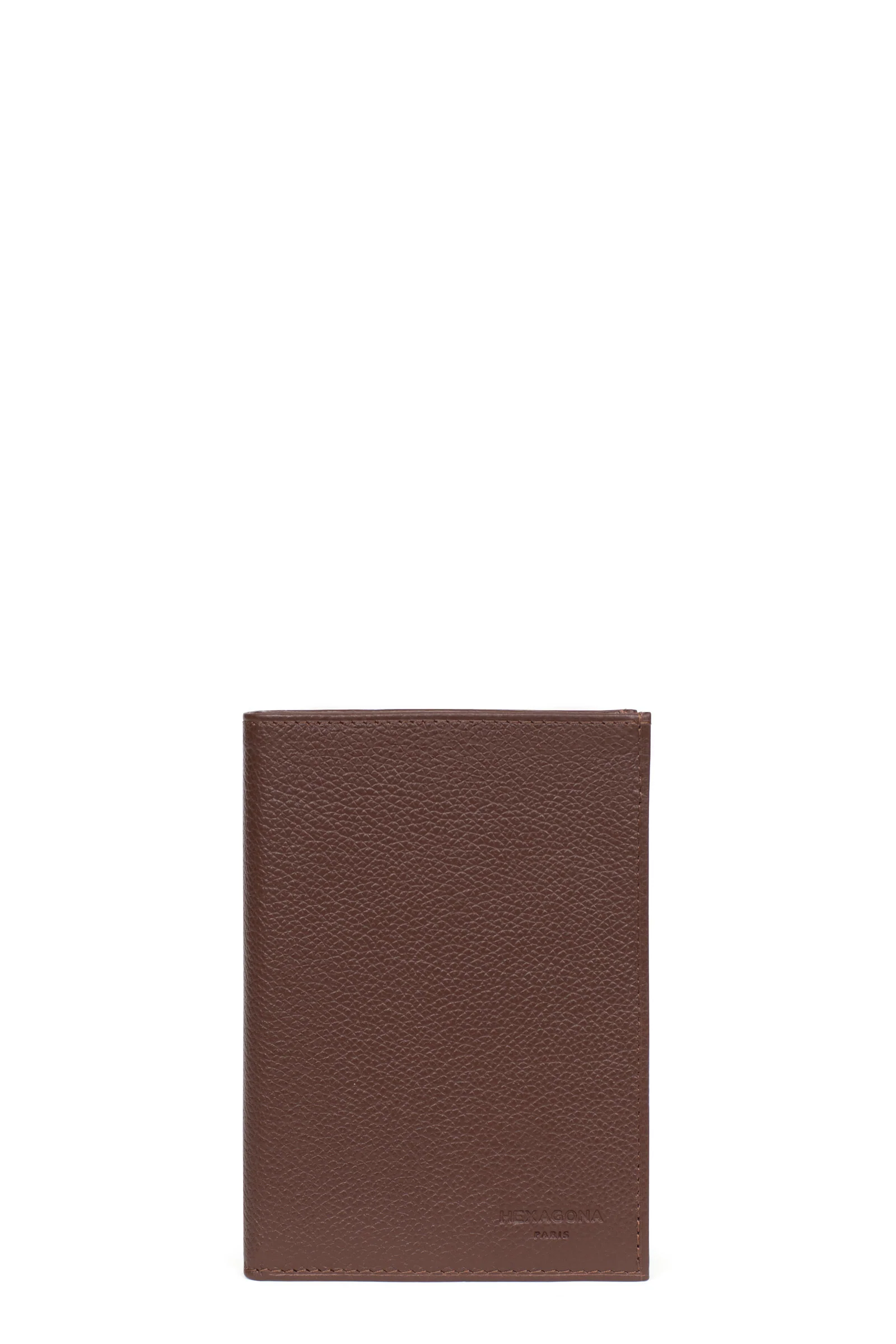 Portefeuille européen - 3 volets - Cuir