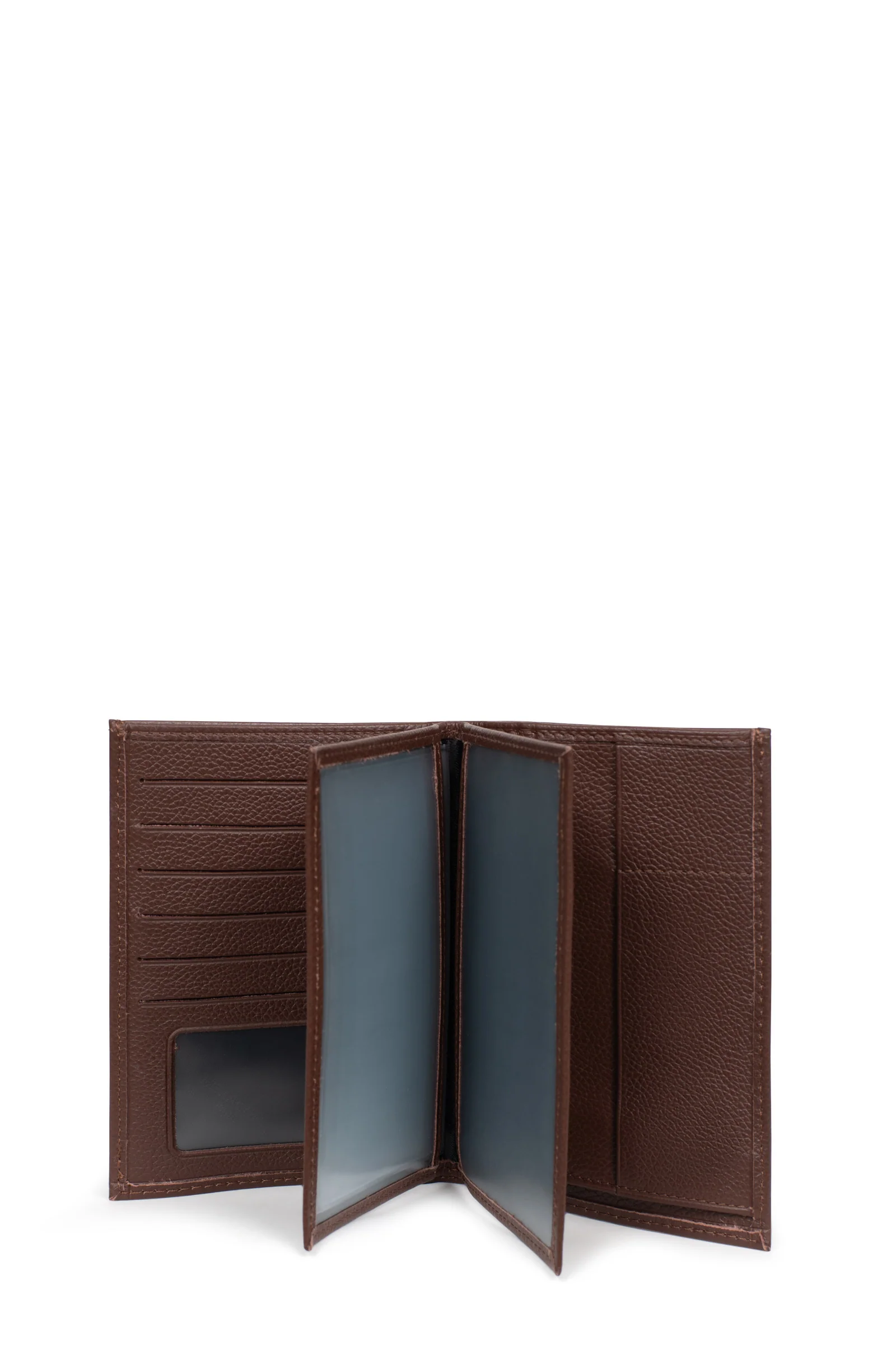 Portefeuille européen - 3 volets - Cuir - Image 2