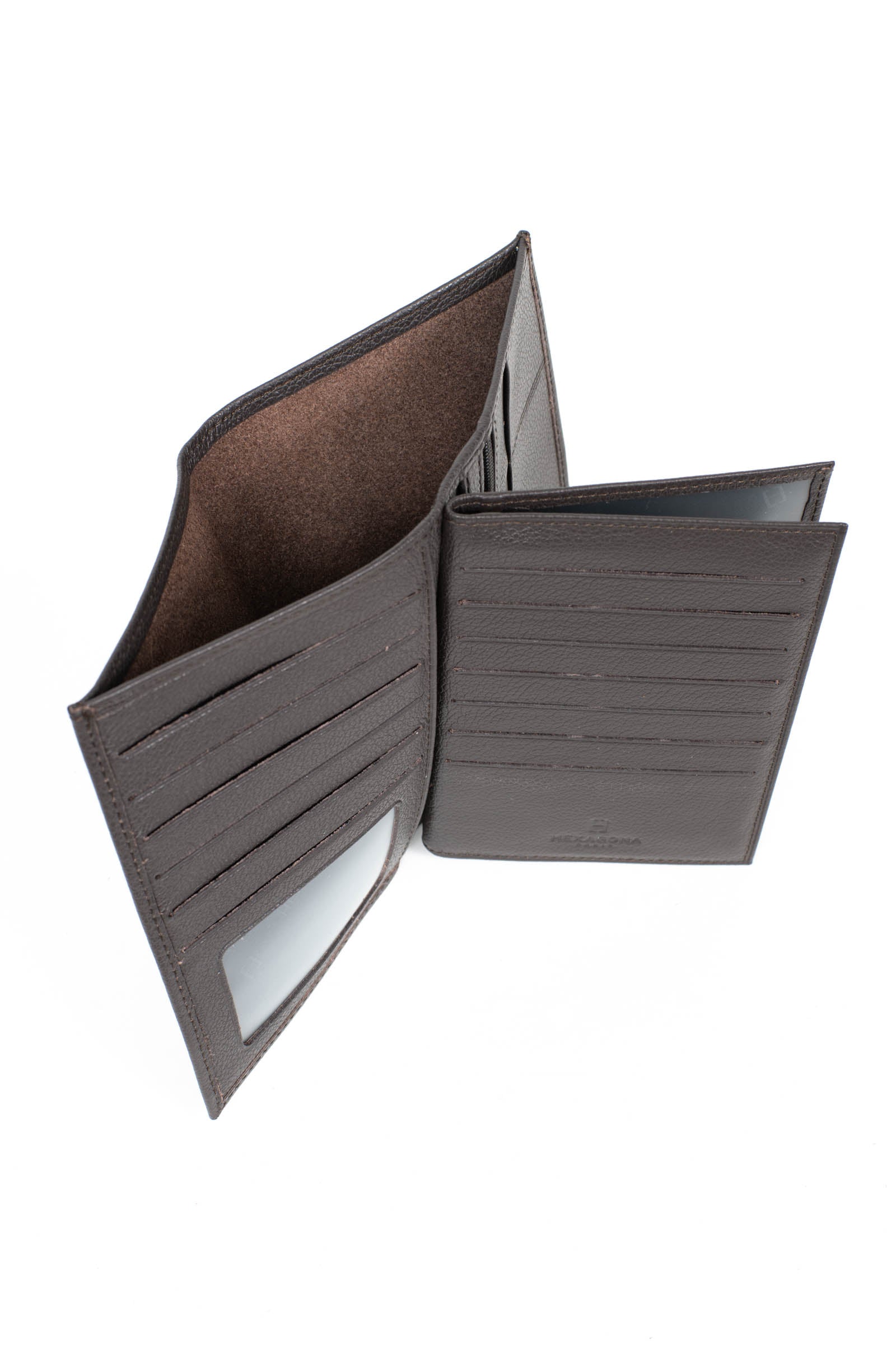 Portefeuille européen - 3 volets - Cuir - Image 21