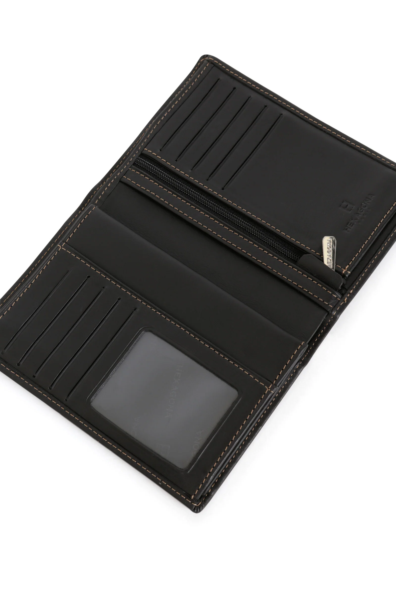 Portefeuille européen - 3 volets - Cuir - Image 11